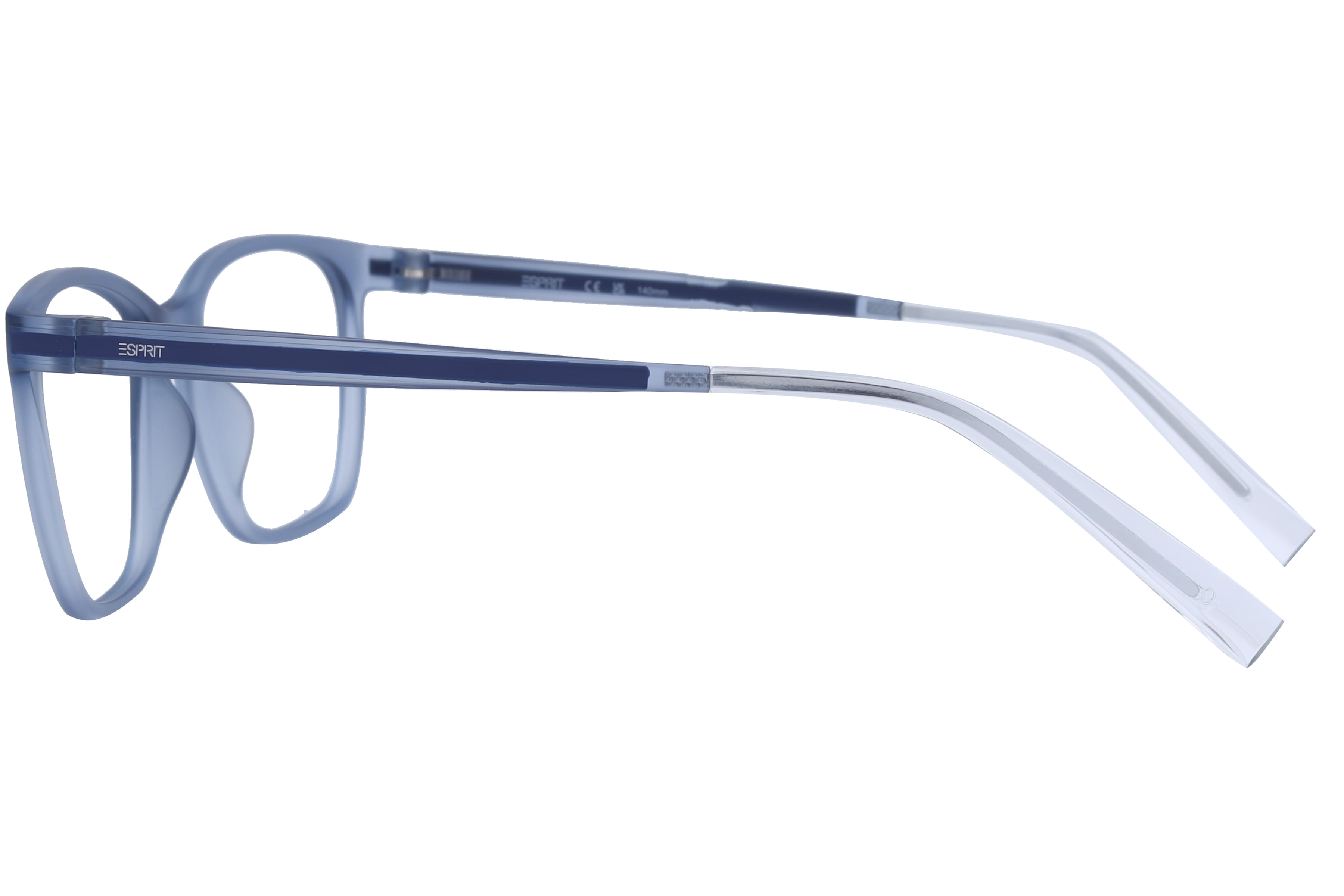 Esprit ET33519 Frame Matt Blue Unisex Full Shell Frame — Matt Blue frame — view 3