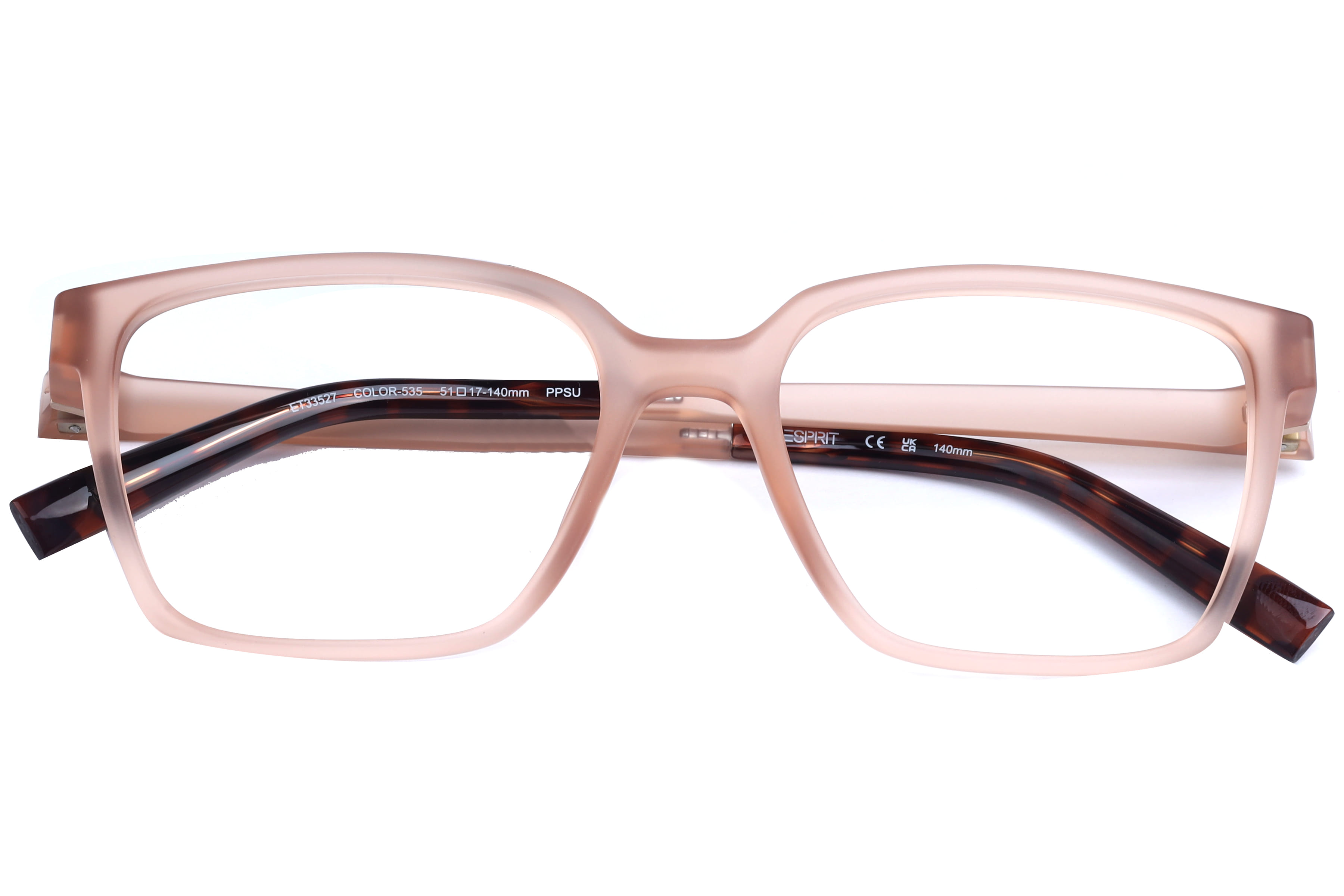 Esprit ET33527 Frame Beige Male Full Shell Frame — Beige frame — view 4