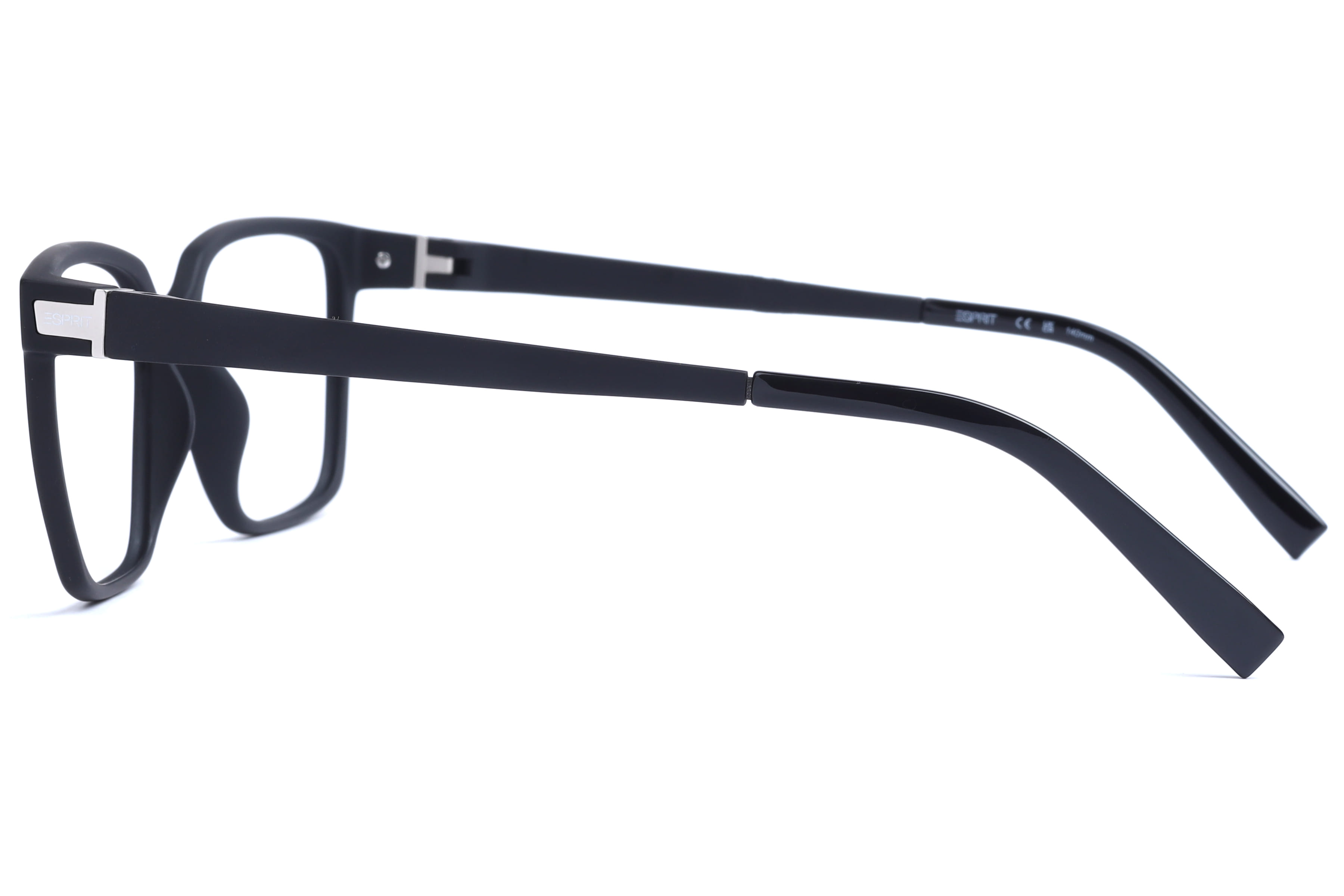 Esprit ET33527 Frame Matt Black Male Full Shell Frame — Matt Black frame — view 3