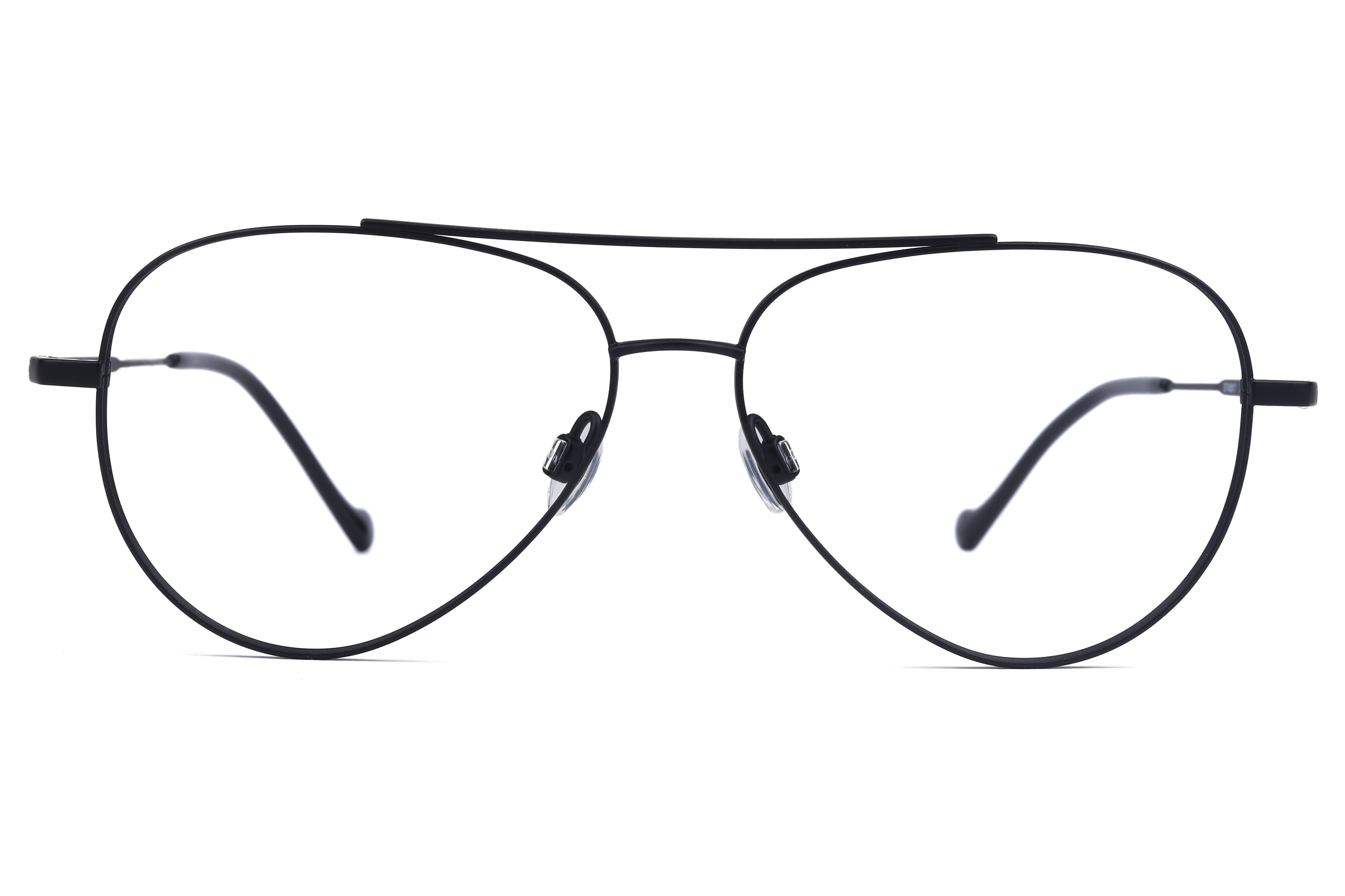 Esprit ET43517 Frame Matt Black Male Full Titanium Frame — Matt Black frame — view 2