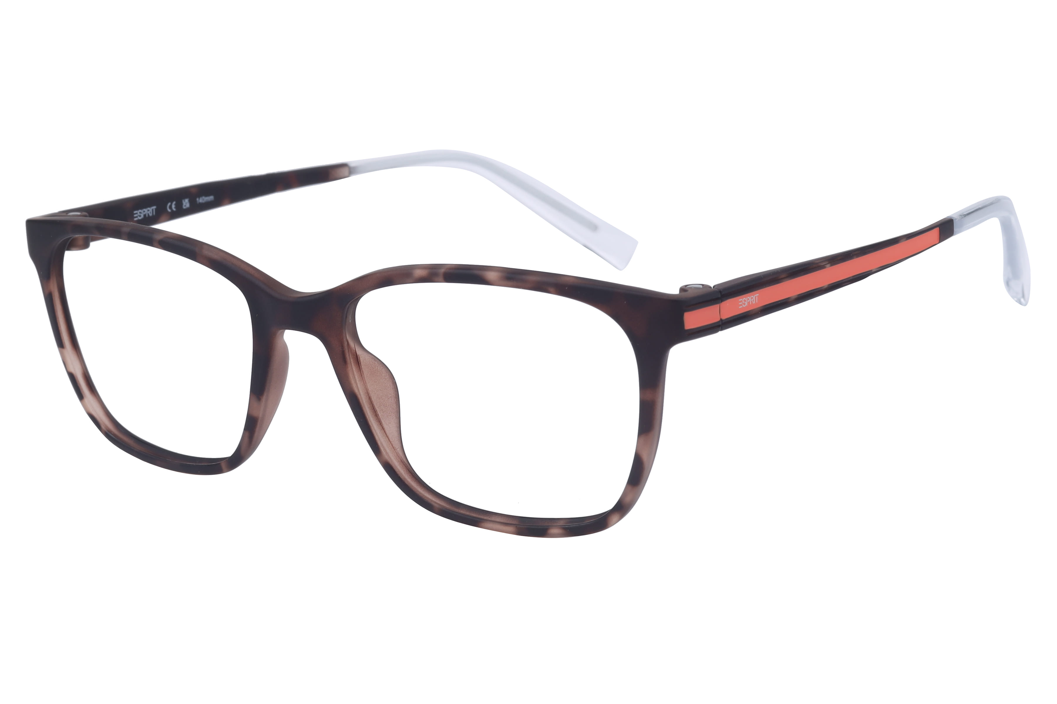 Esprit ET33519 Frame Matt Havana Unisex Full Shell Frame — Matt Havana frame — view 1