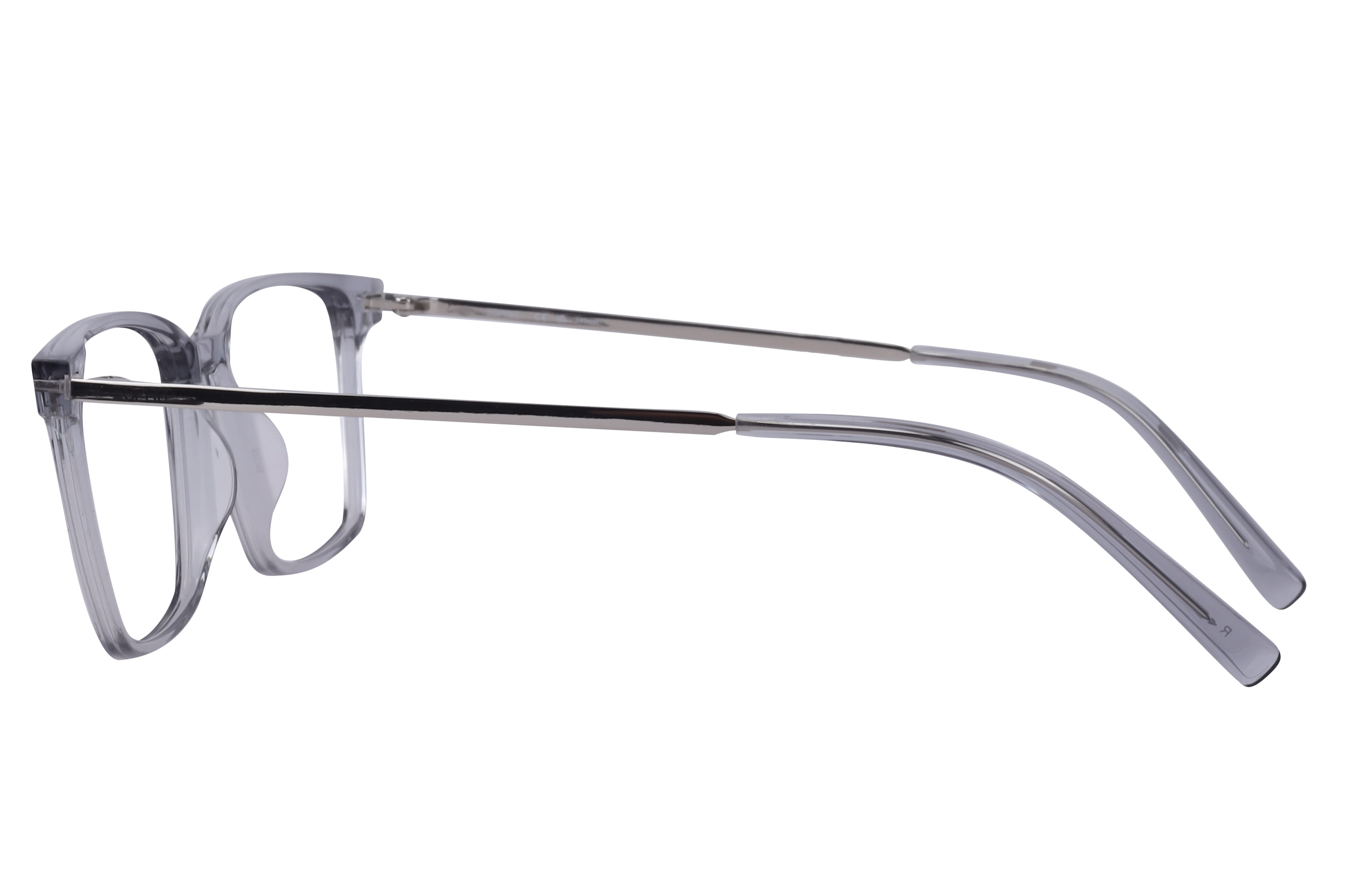 Esprit ET35616 Frame Transparent Grey Male Full Metal Frame — Transparent Grey frame — view 3