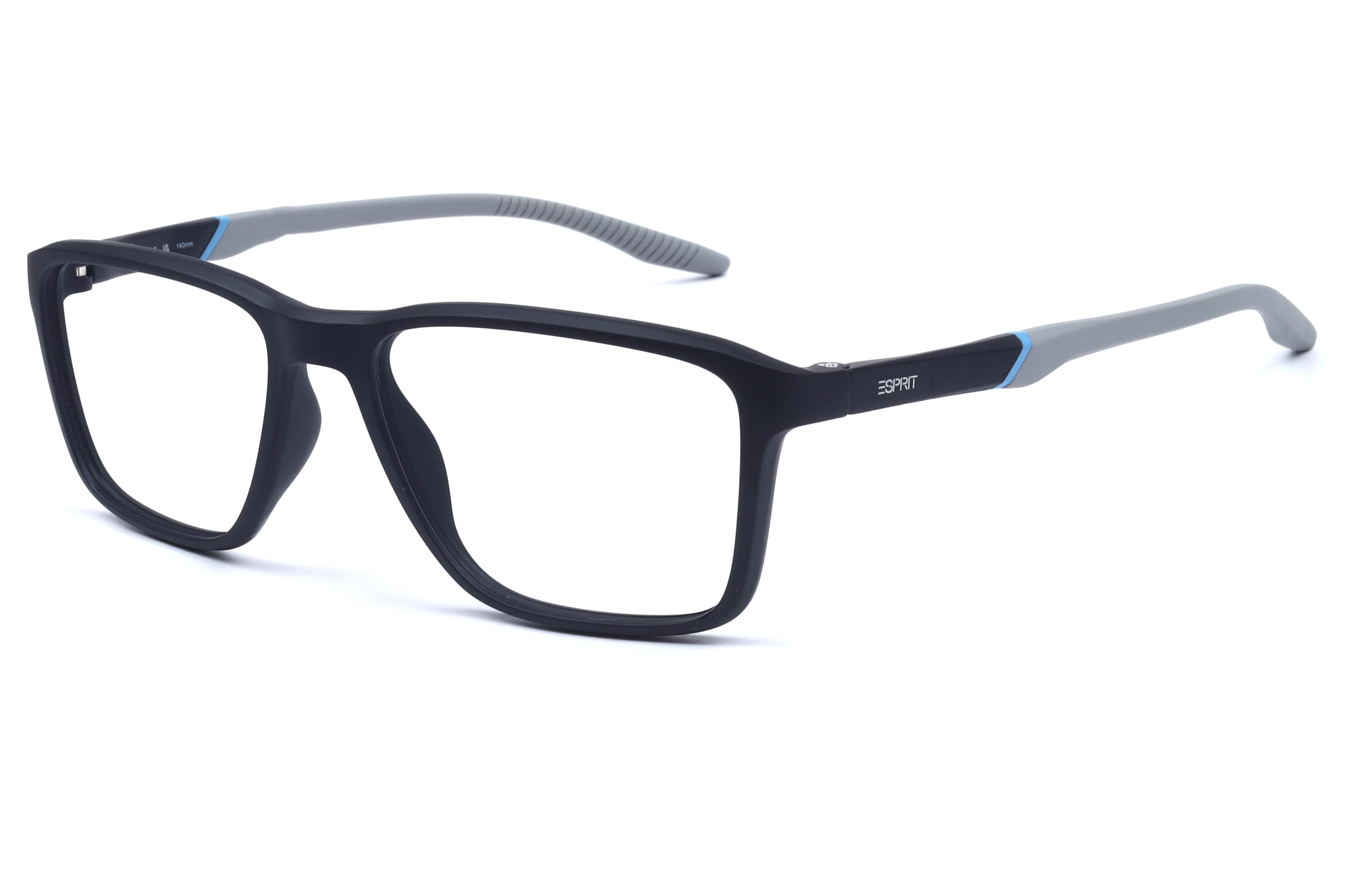 Esprit ET35630 Frame Matt Black Male Full Shell Frame — Matt Black frame — view 1