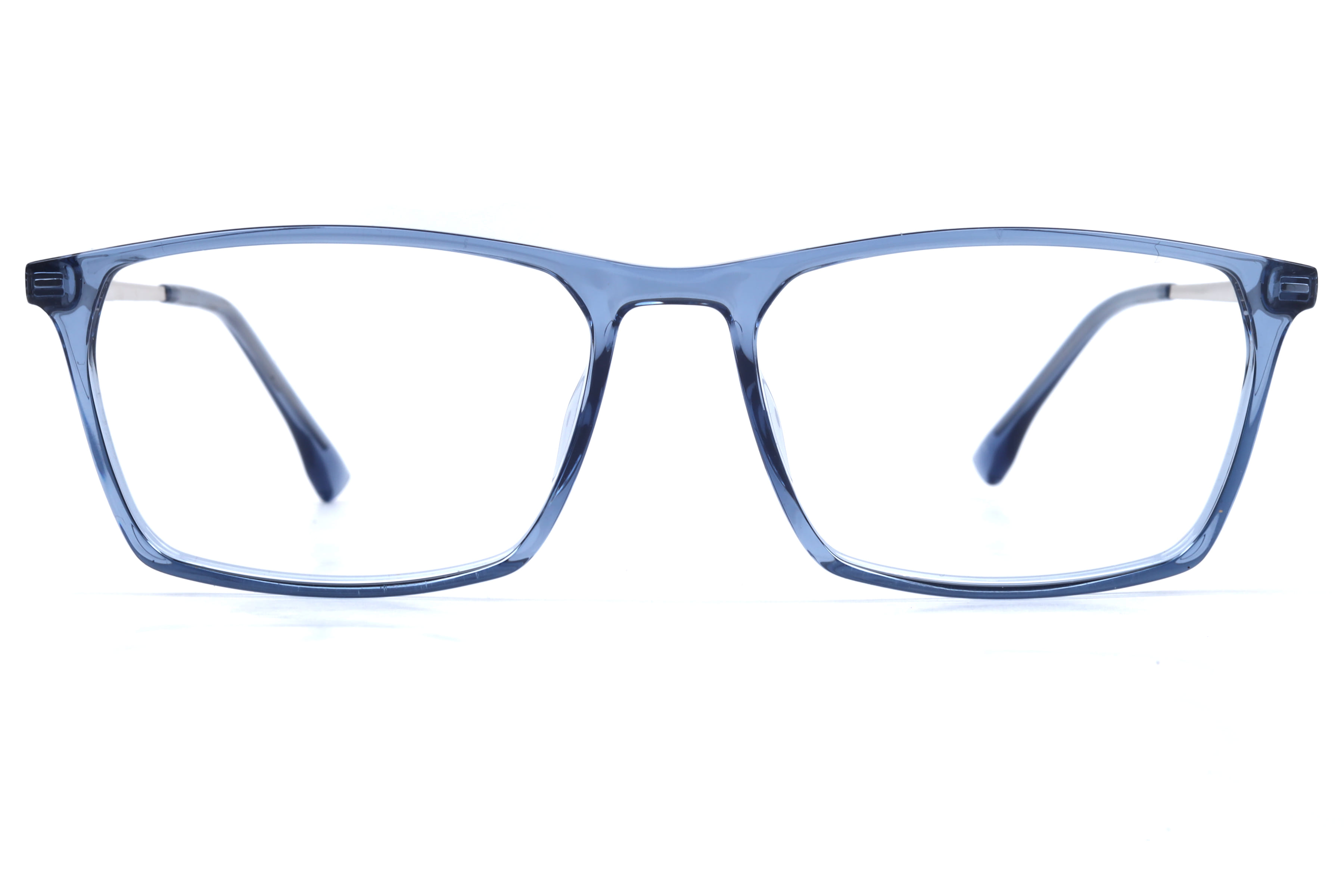 Esprit ET35615 Frame Transparent Blue Male Full Metal Frame — Transparent Blue frame — view 2