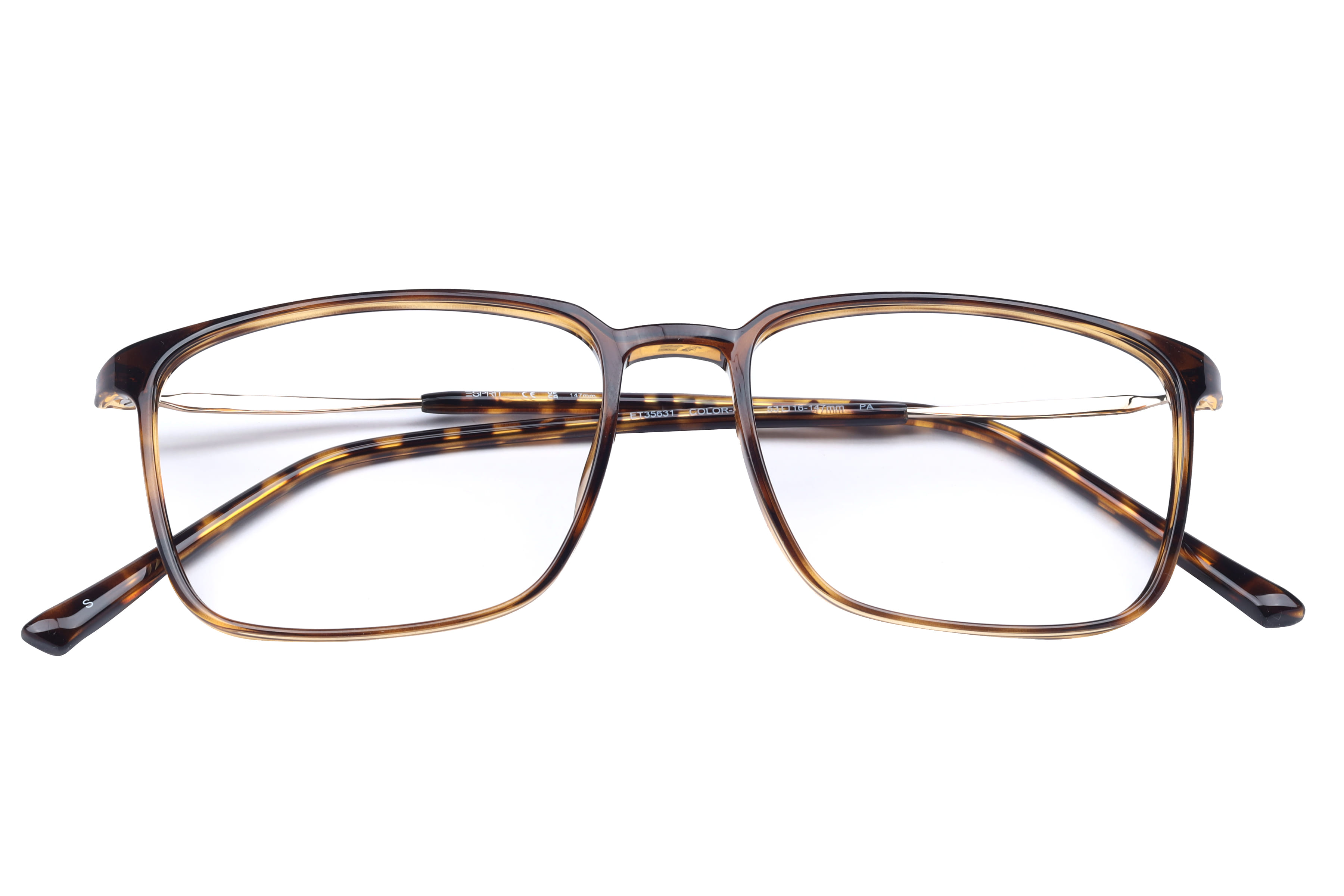 Esprit ET35631 Frame Havana Male Metal Frame — Havana frame — view 4