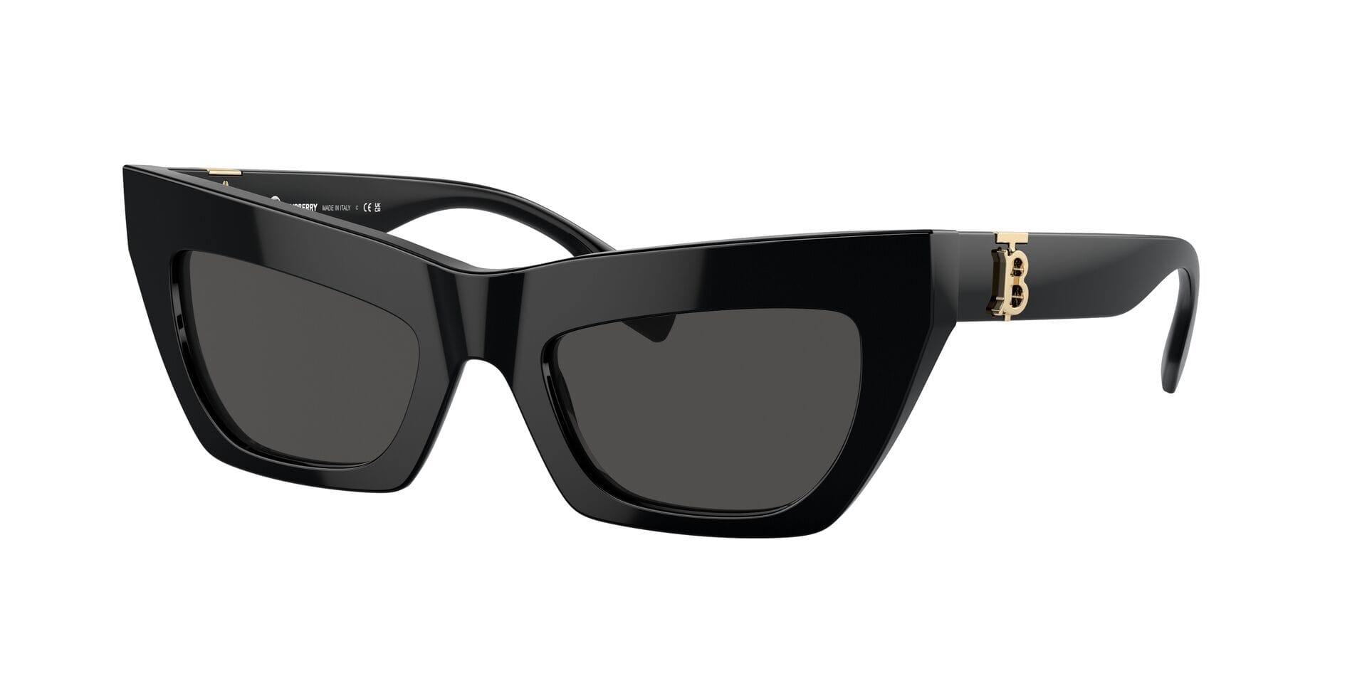 Burberry 0BE4405 Sunglass Black Female Full Shell Sunglass — Black frame — view 1