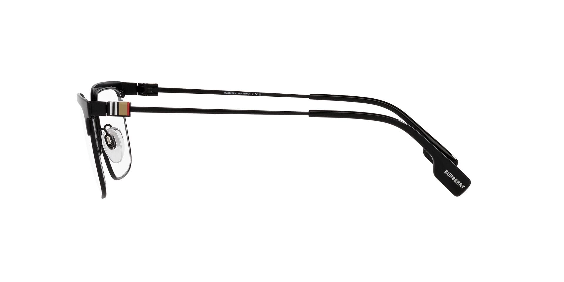 Burberry 0BE1375 Frame Black Male Full Metal Frame — Black frame — view 7