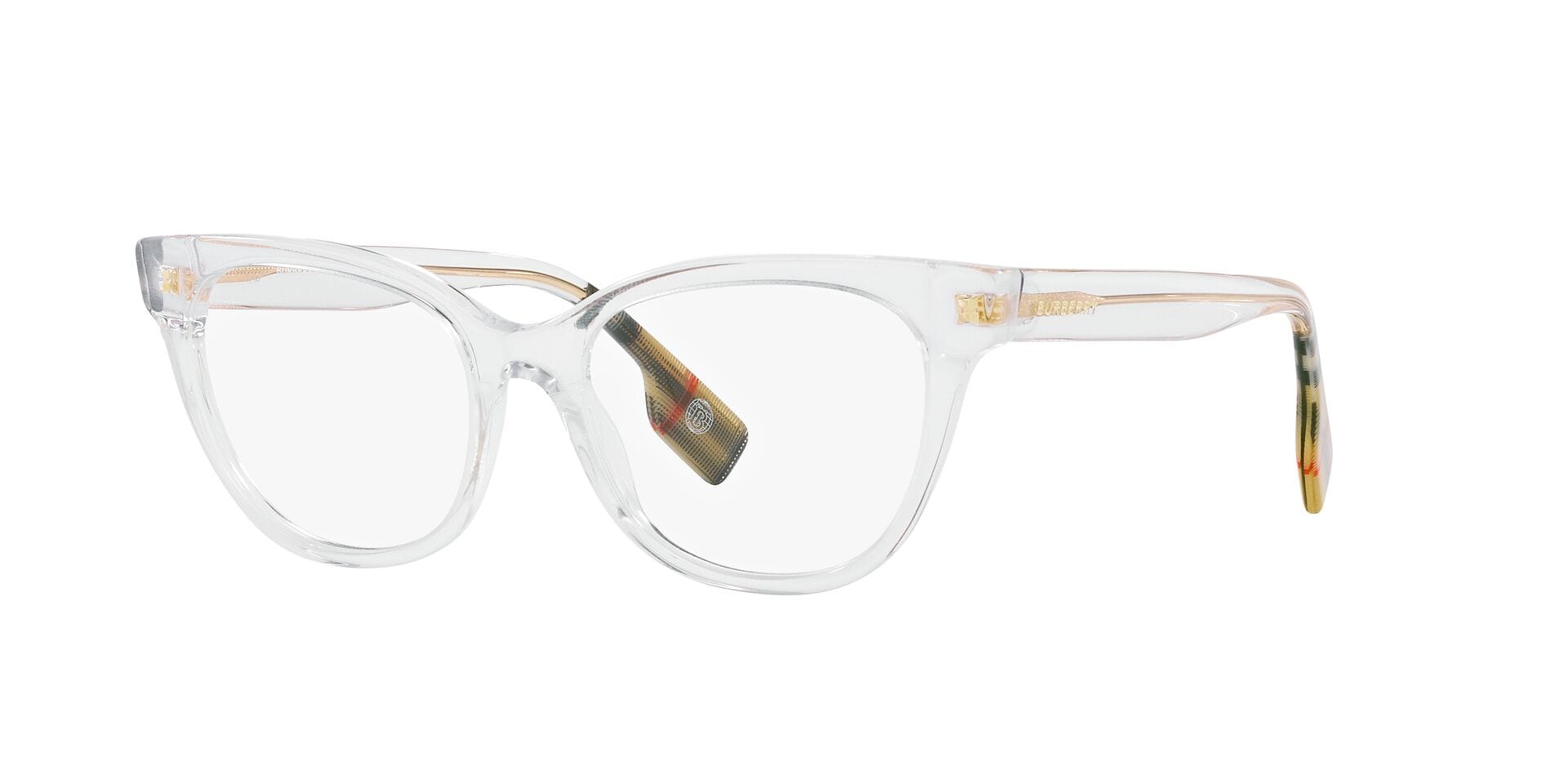 Burberry 0BE2375 Frame Transparent Female Full Shell Frame — Transparent frame — view 2