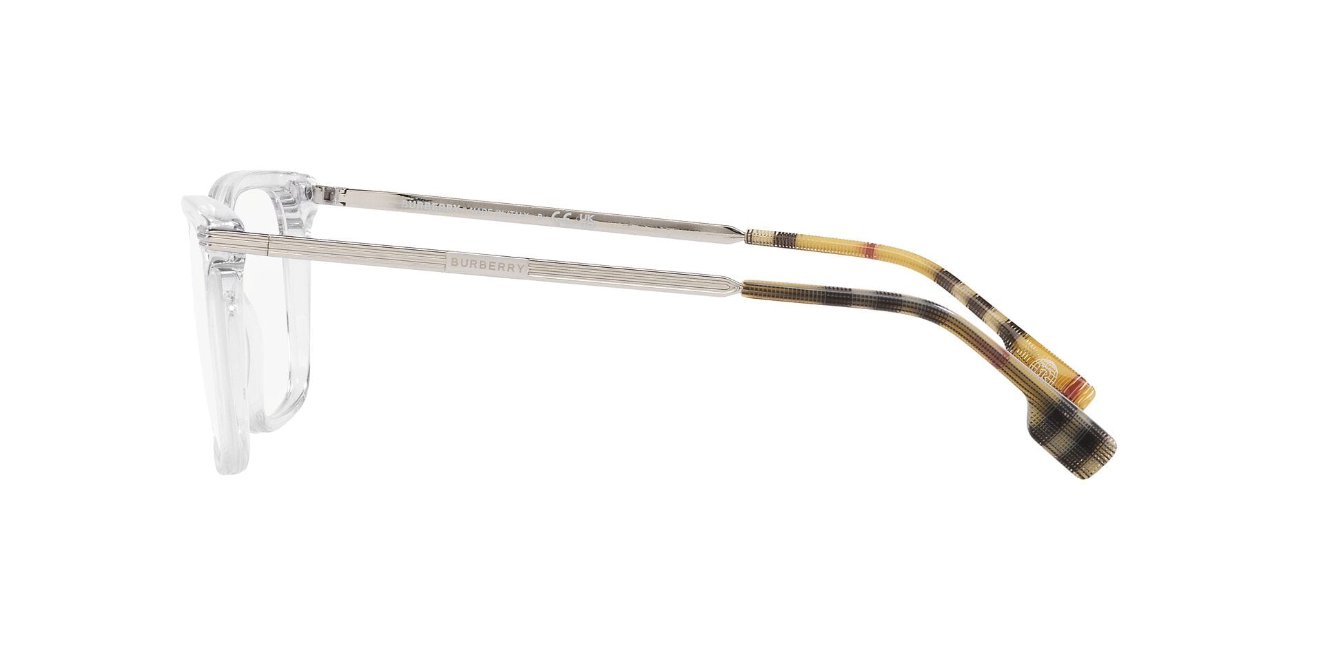 Burberry FR Burberry 0BE2378 Frame Transparent Male Shell Metal Frame — view 8