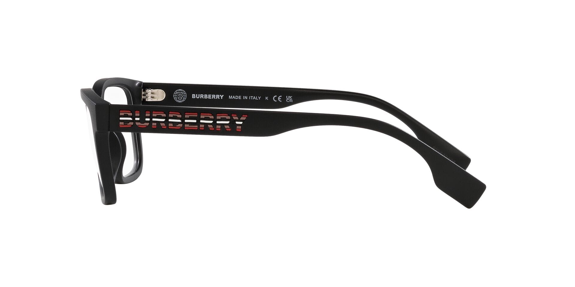Burberry 0BE2379U Frame Matt Black Male Full Shell Frame — Matt Black frame — view 8