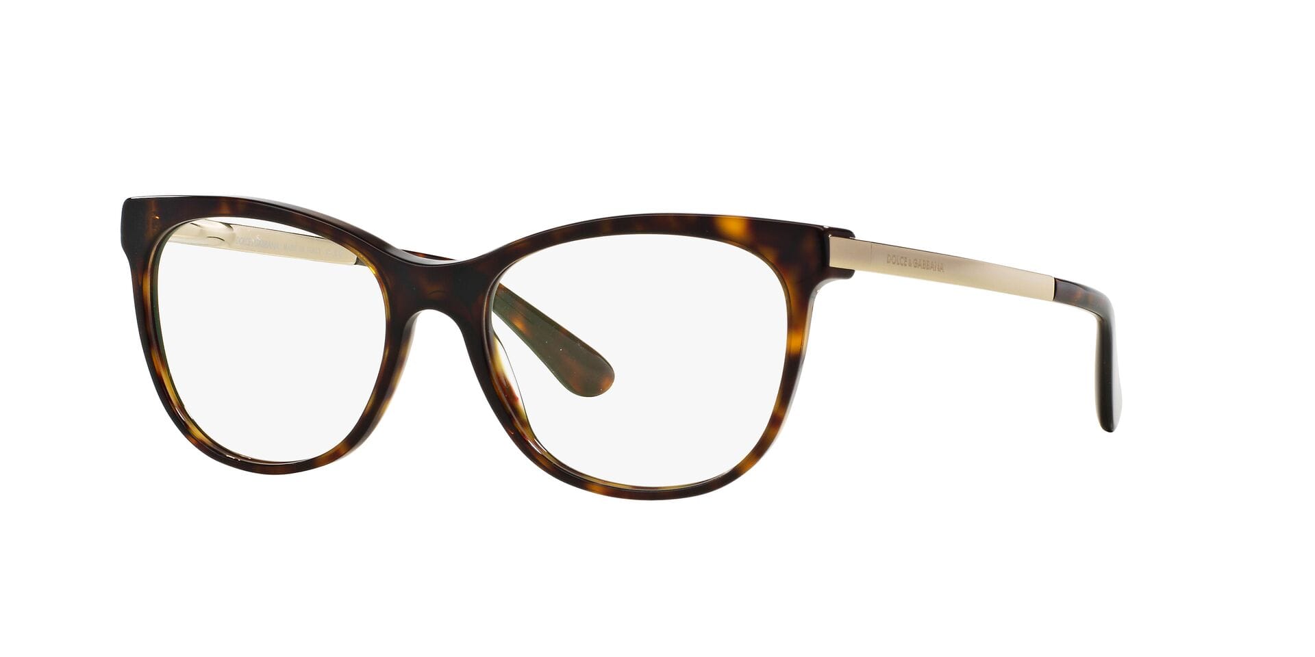 Dolce & Gabbana DG 3234 Frame Brown Female Full Metal Frame — Brown frame — view 2
