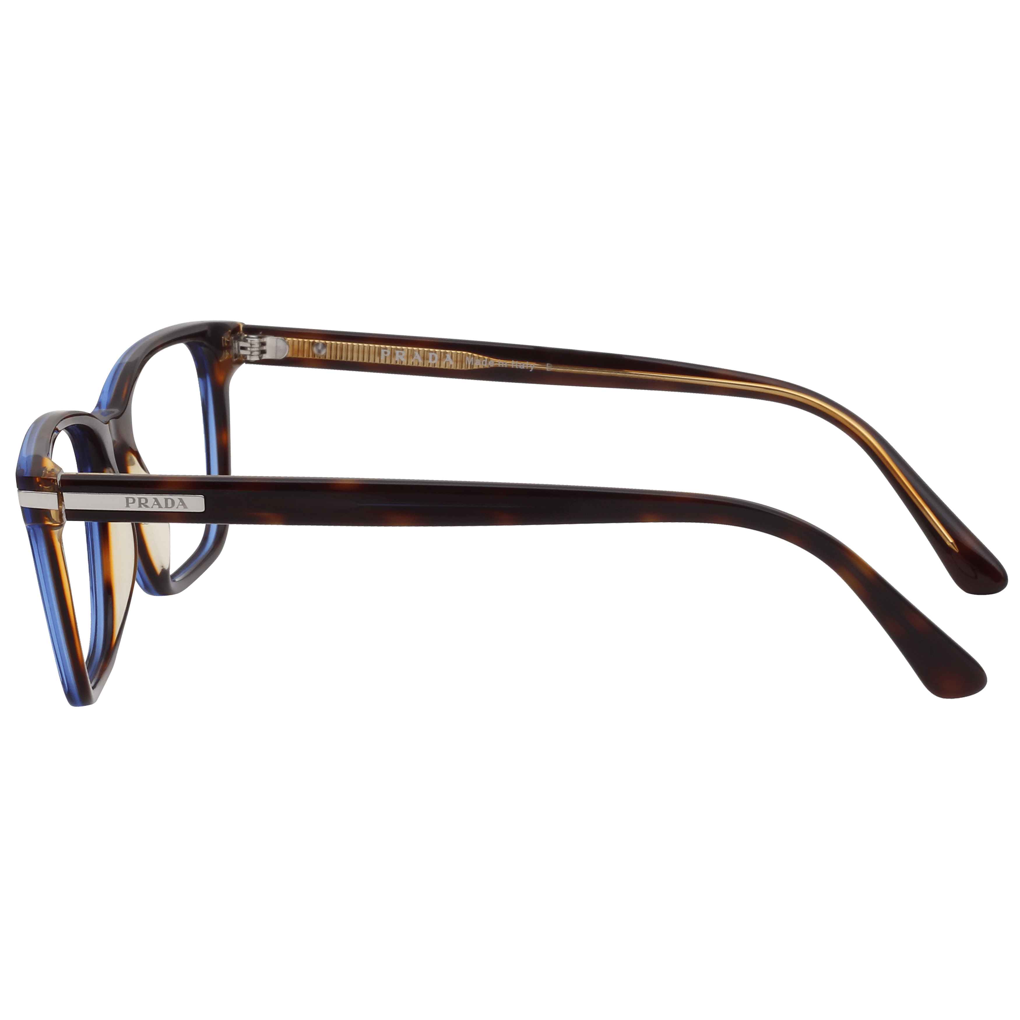 Prada 0PR14WV Frame Tortoise Male Full Shell Frame — Tortoise frame — view 3
