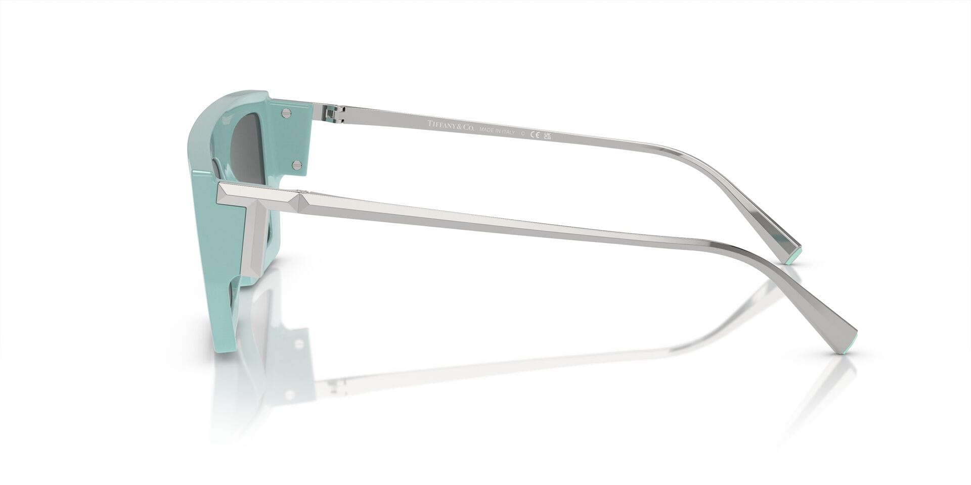 Tiffany & Co 0TF4214U Sunglass Sky Blue Female Full Metal Sunglass — Sky Blue frame — view 9