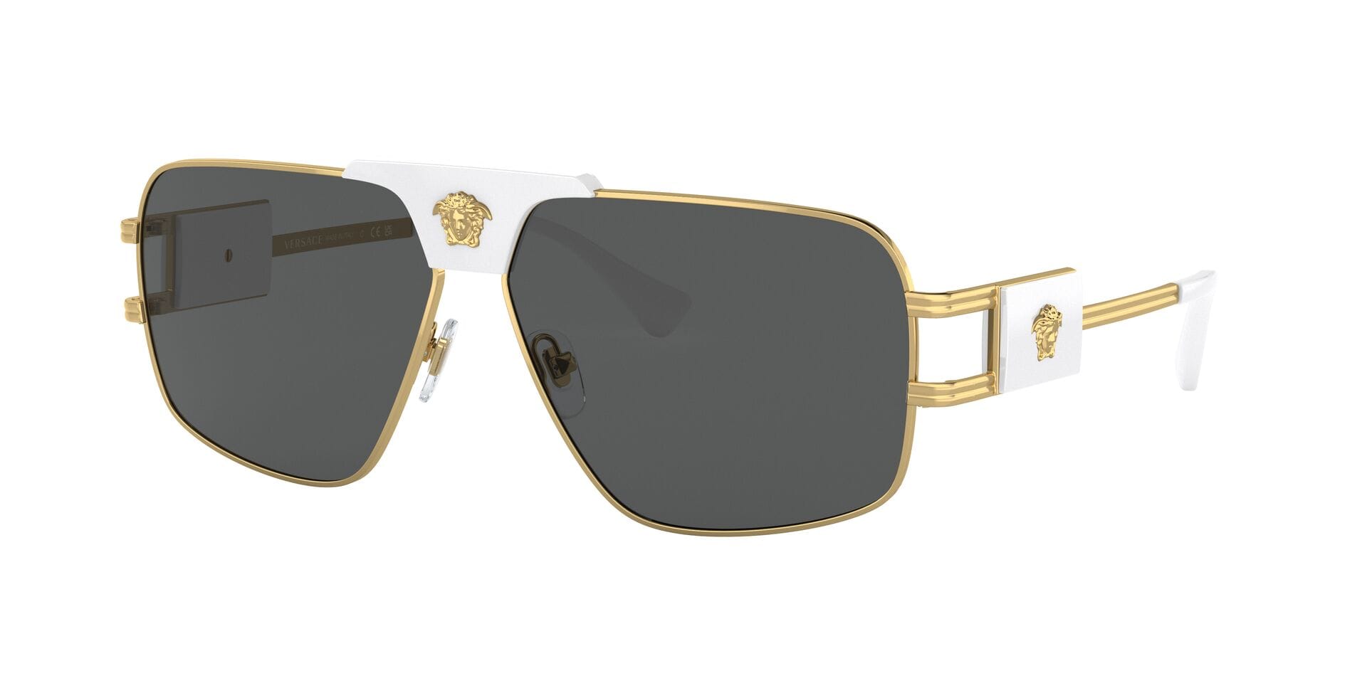 Versace 0VE2251 Sunglass Gold Male Full Metal Sunglass — Gold frame — view 2