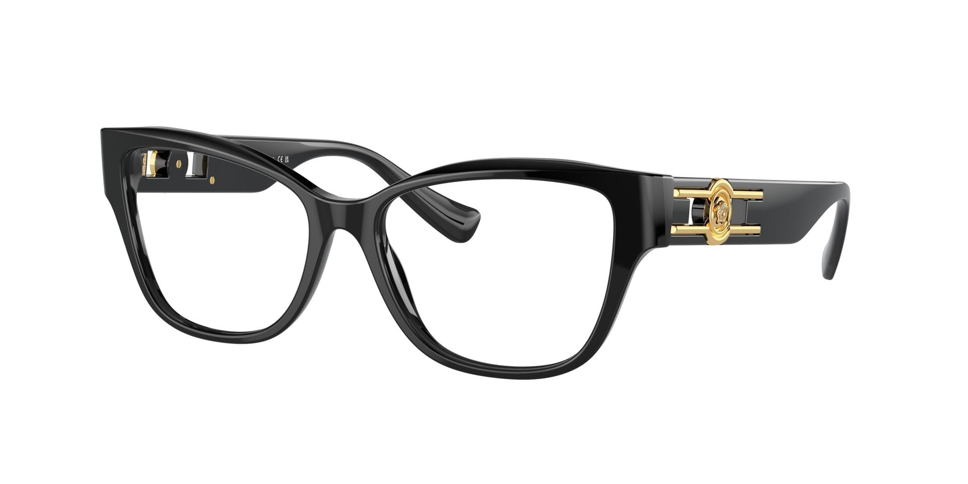 Versace 0VE3347 Frame Black Female Full Shell Frame — Black frame — view 3
