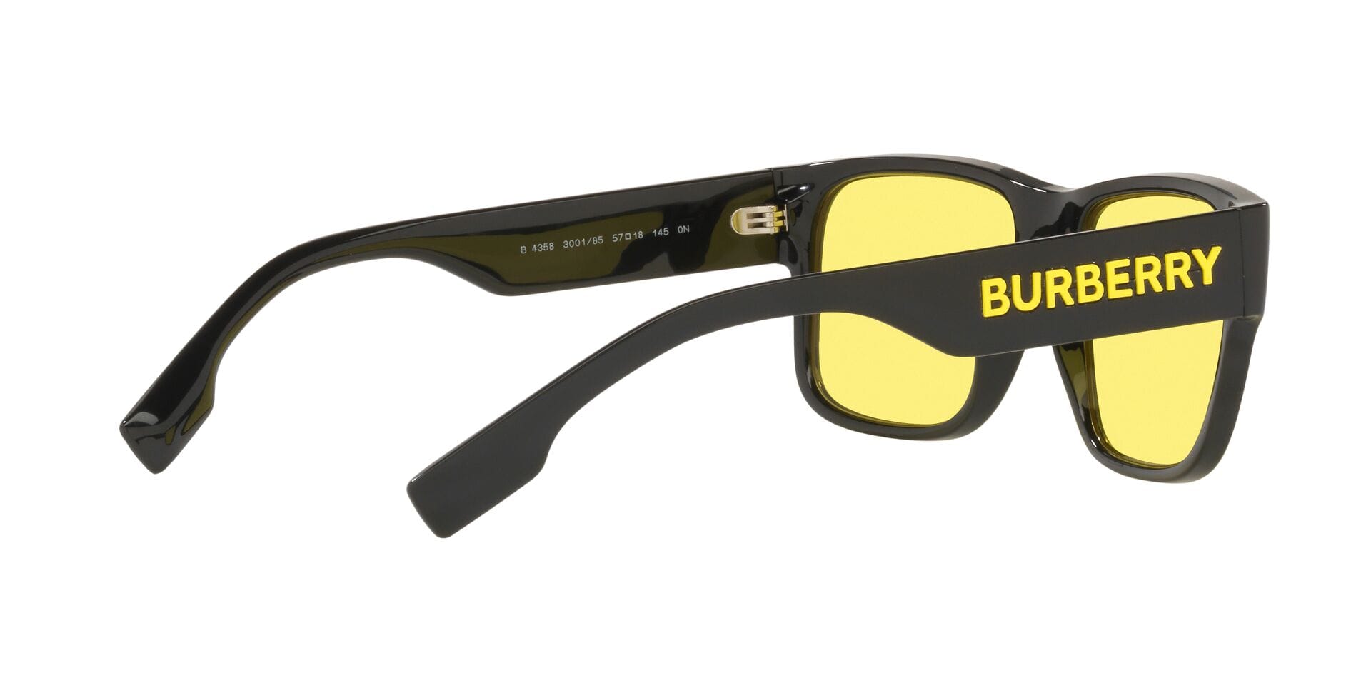 Burberry B 4358 3001/85 0N KNIGHT 0BE4358 Sunglass Black Male Full Sh Sunglass — Black frame — view 25