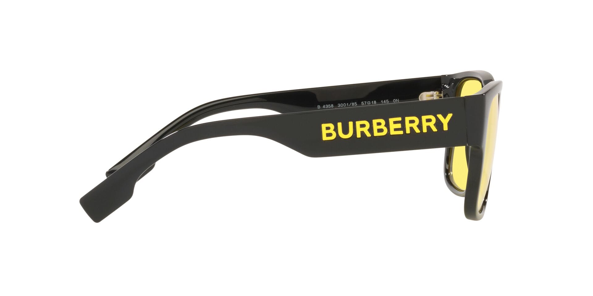 Burberry B 4358 3001/85 0N KNIGHT 0BE4358 Sunglass Black Male Full Sh Sunglass — Black frame — view 28