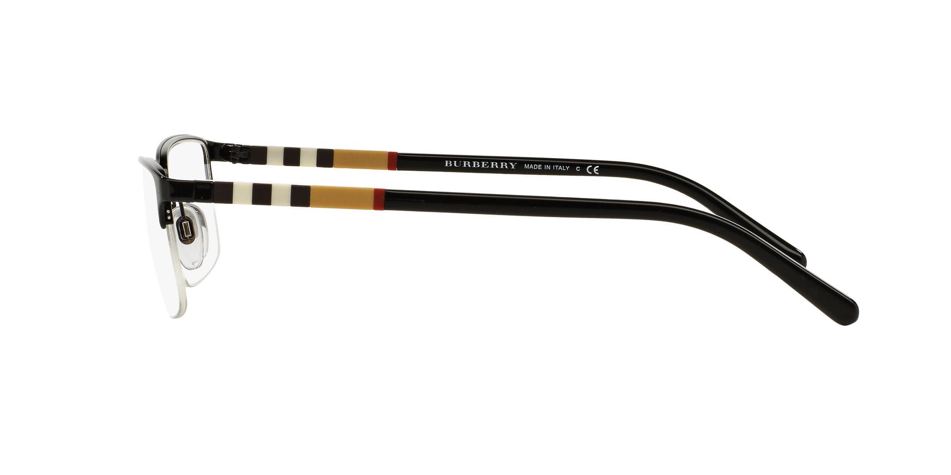 Burberry 0BE1282 Frame Black Male Supra Shell Frame — Black frame — view 9