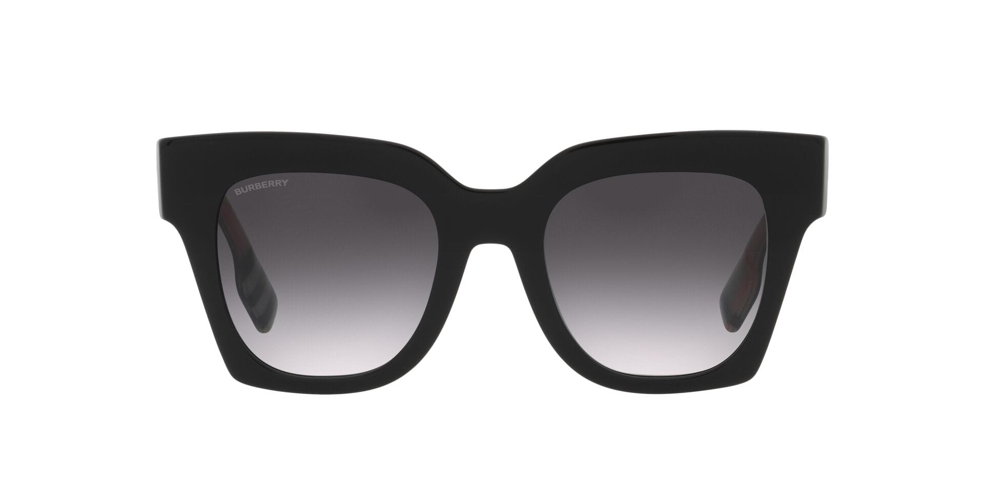 Burberry 0BE4364 Sunglass Black Female Full Shell Sunglass — Black frame — view 6