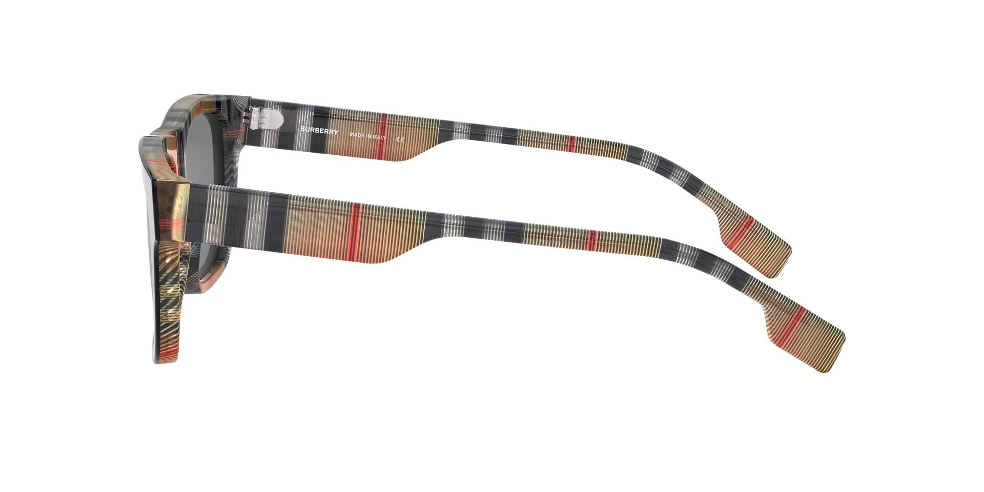 Burberry B 4293 3806/87 3N LONDON ENGLAND 0BE4293 Sunglass Black Male Sunglass — Black frame — view 4