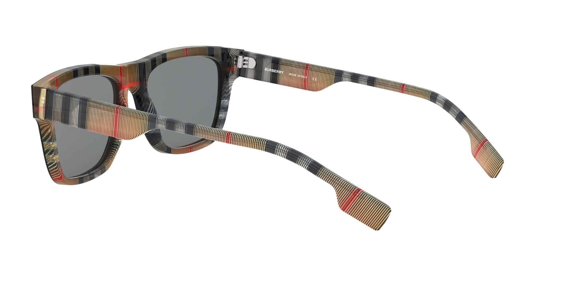 Burberry B 4293 3806/87 3N LONDON ENGLAND 0BE4293 Sunglass Black Male Sunglass — Black frame — view 5