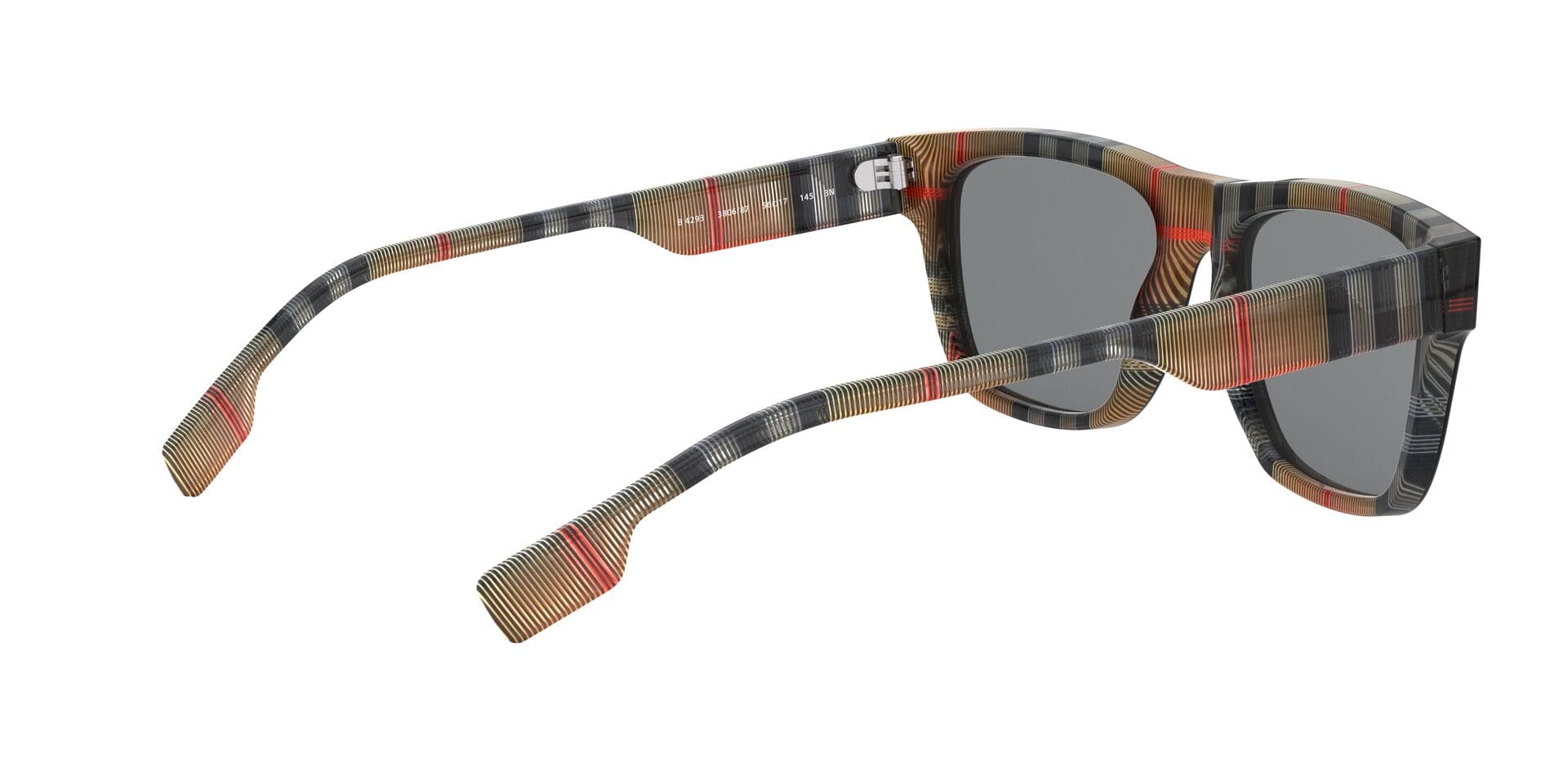Burberry B 4293 3806/87 3N LONDON ENGLAND 0BE4293 Sunglass Black Male Sunglass — Black frame — view 9
