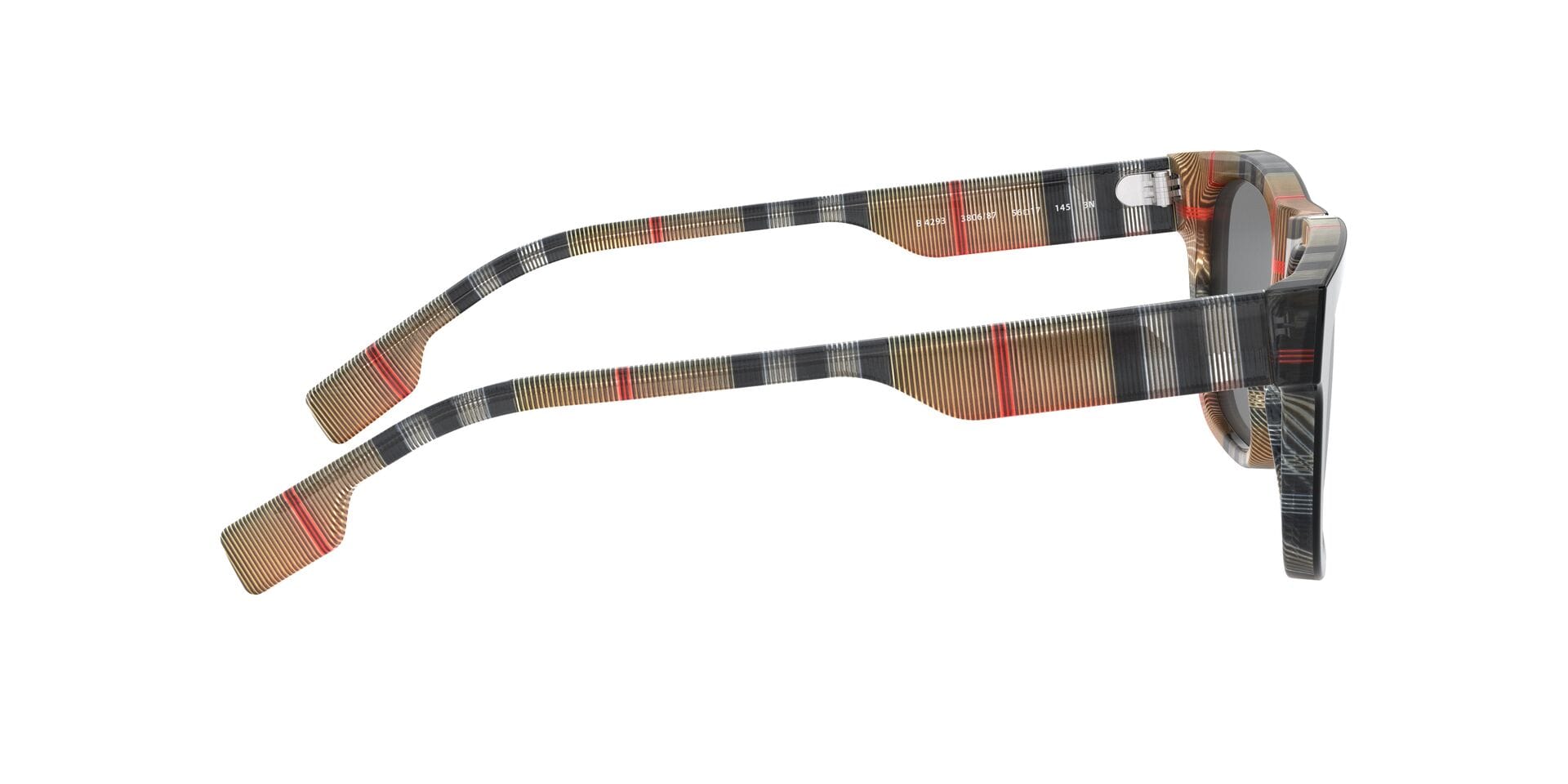 Burberry B 4293 3806/87 3N LONDON ENGLAND 0BE4293 Sunglass Black Male Sunglass — Black frame — view 10