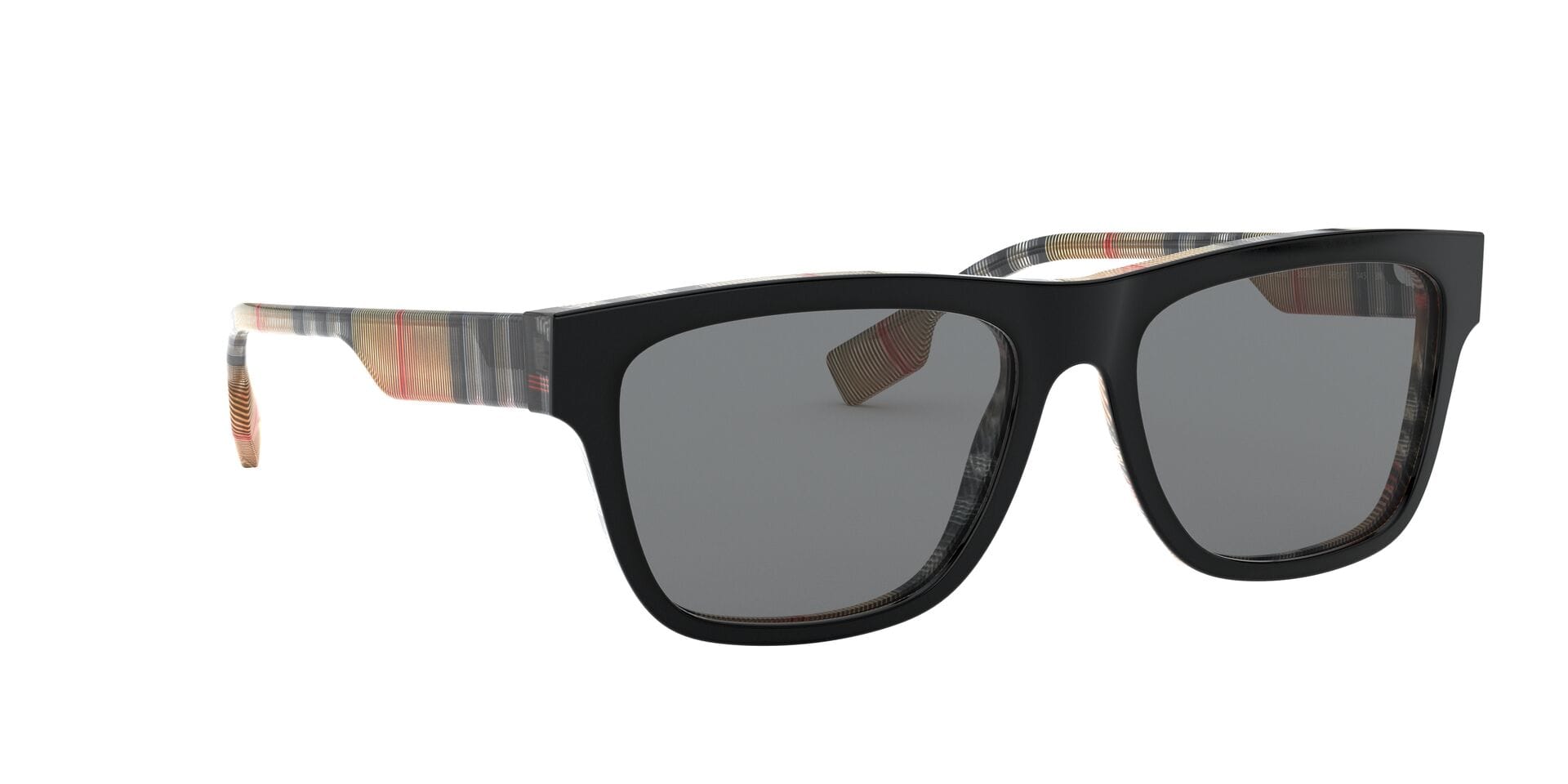 Burberry B 4293 3806/87 3N LONDON ENGLAND 0BE4293 Sunglass Black Male Sunglass — Black frame — view 12