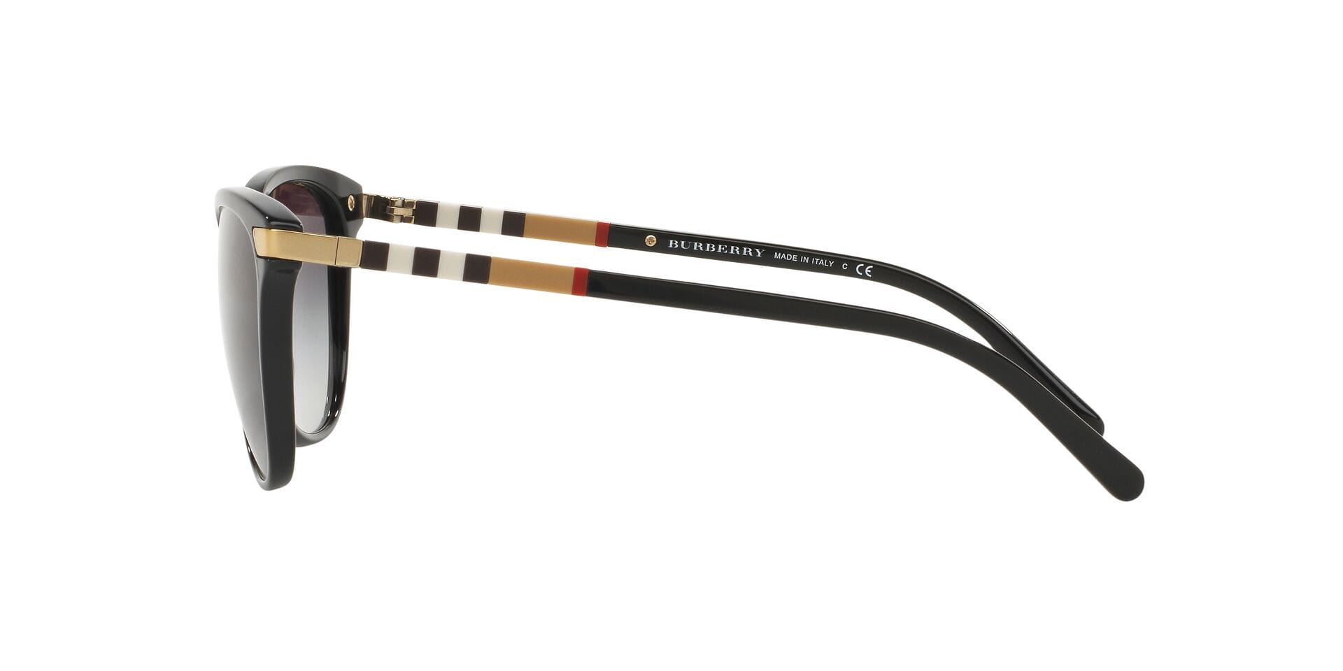 Burberry 0BE4216 Sunglass Black Female Full Shell Sunglass — Black frame — view 11