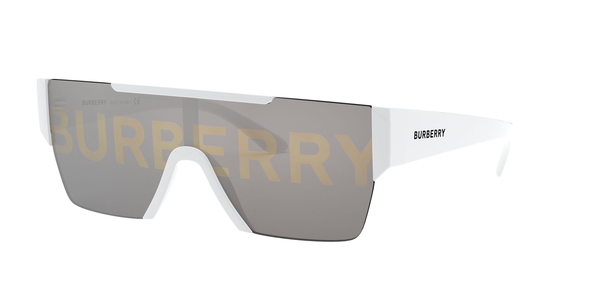 Burberry 0BE4291 Sunglass White - Full - Sunglass — White frame — view 2