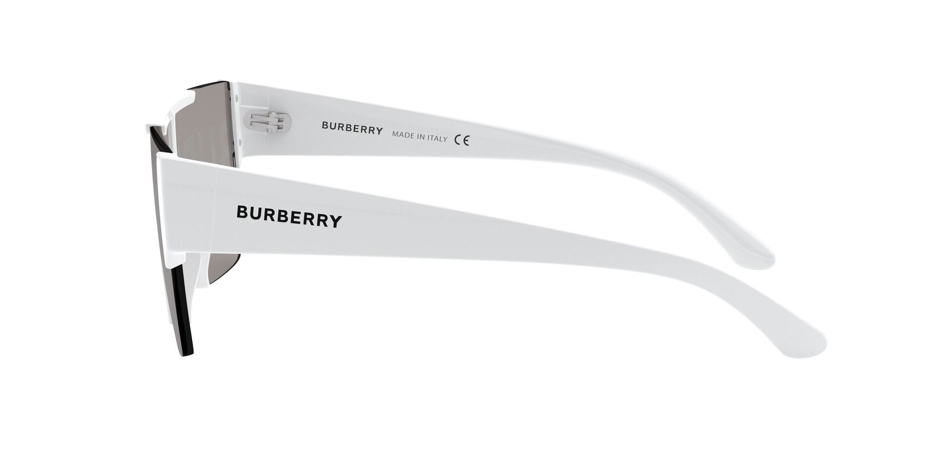 Burberry 0BE4291 Sunglass White - Full - Sunglass — White frame — view 8