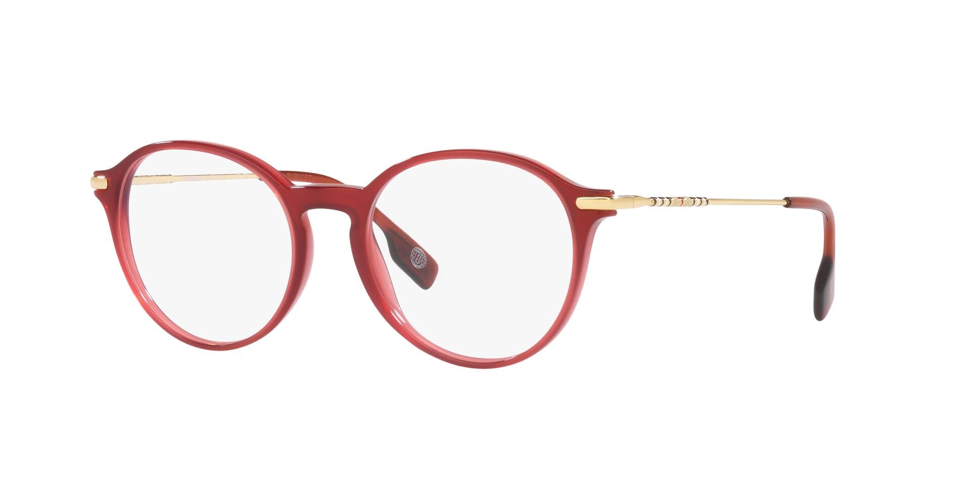 Burberry 0BE2365 Frame Maroon Female Full Metal Frame — Maroon frame — view 2
