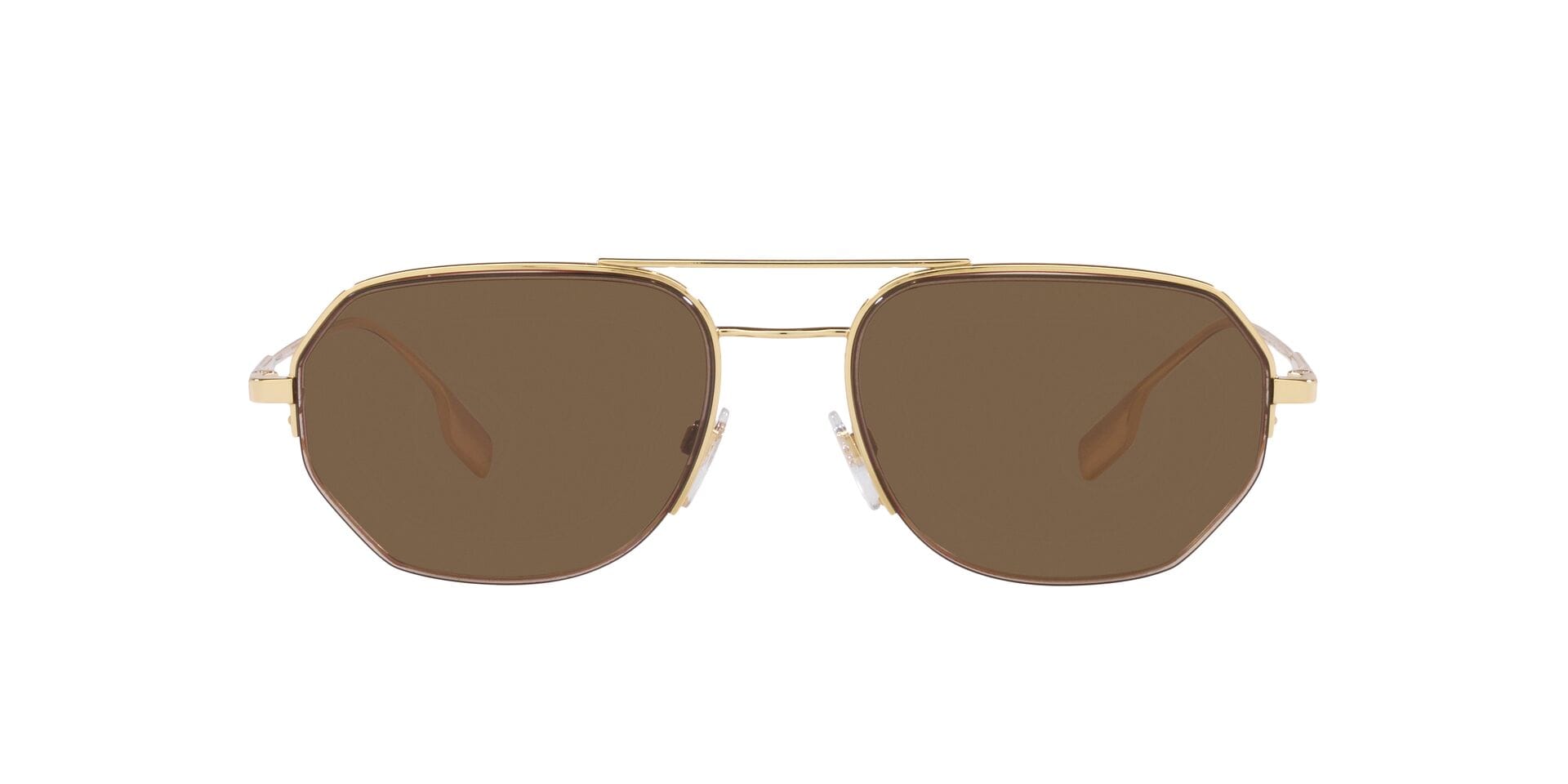 Burberry 0BE3140 Sunglass Light Gold Male Metal Metal Sunglass — view 5