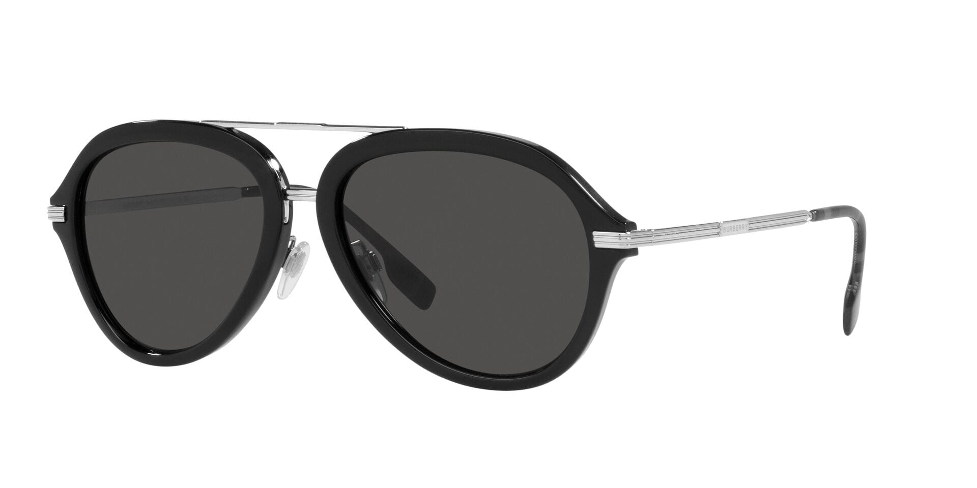 Burberry 0 Sunglass Black Male Shell Metal