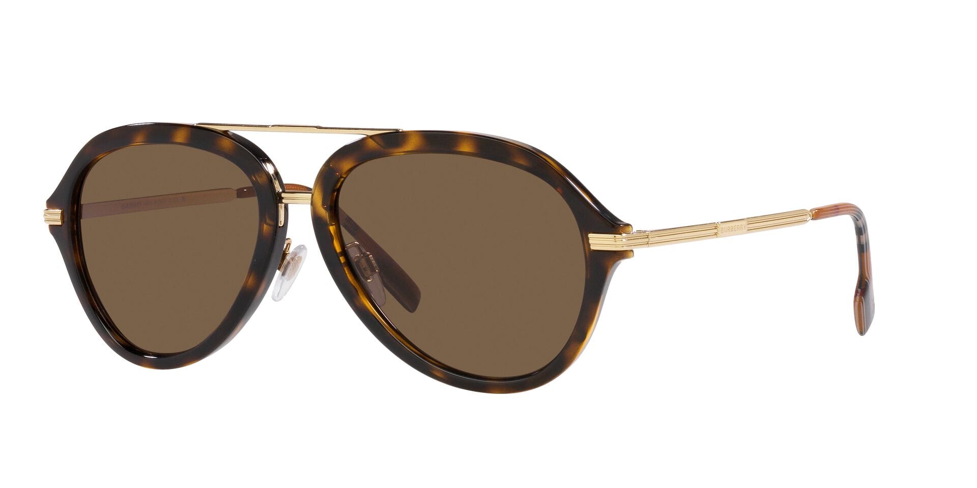 Burberry 0 Sunglass Havana Male Shell Metal
