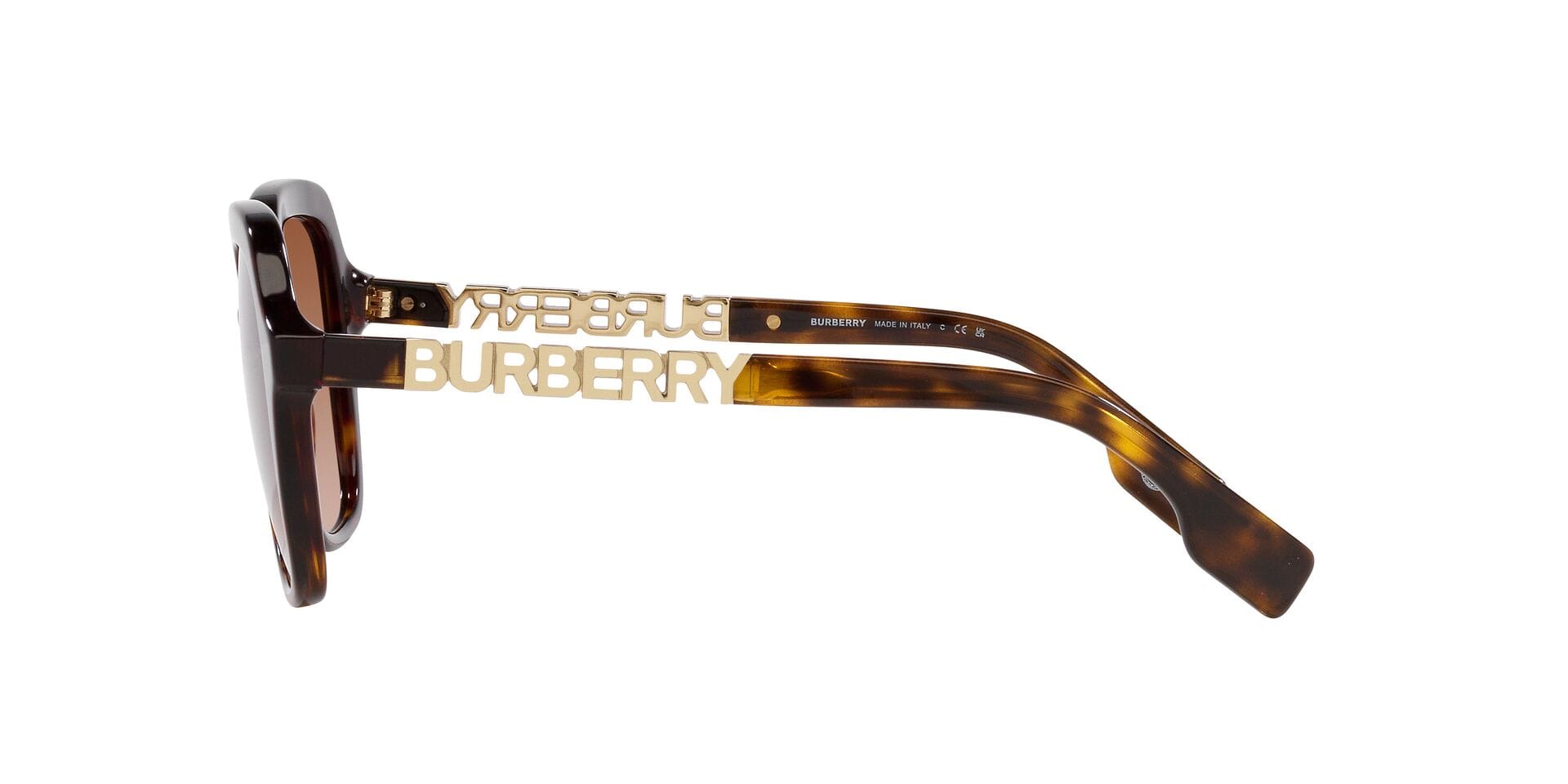 Burberry B 4389 3002/13 2N 0BE4389 Sunglass Havana Female Full Metal Sunglass — view 9