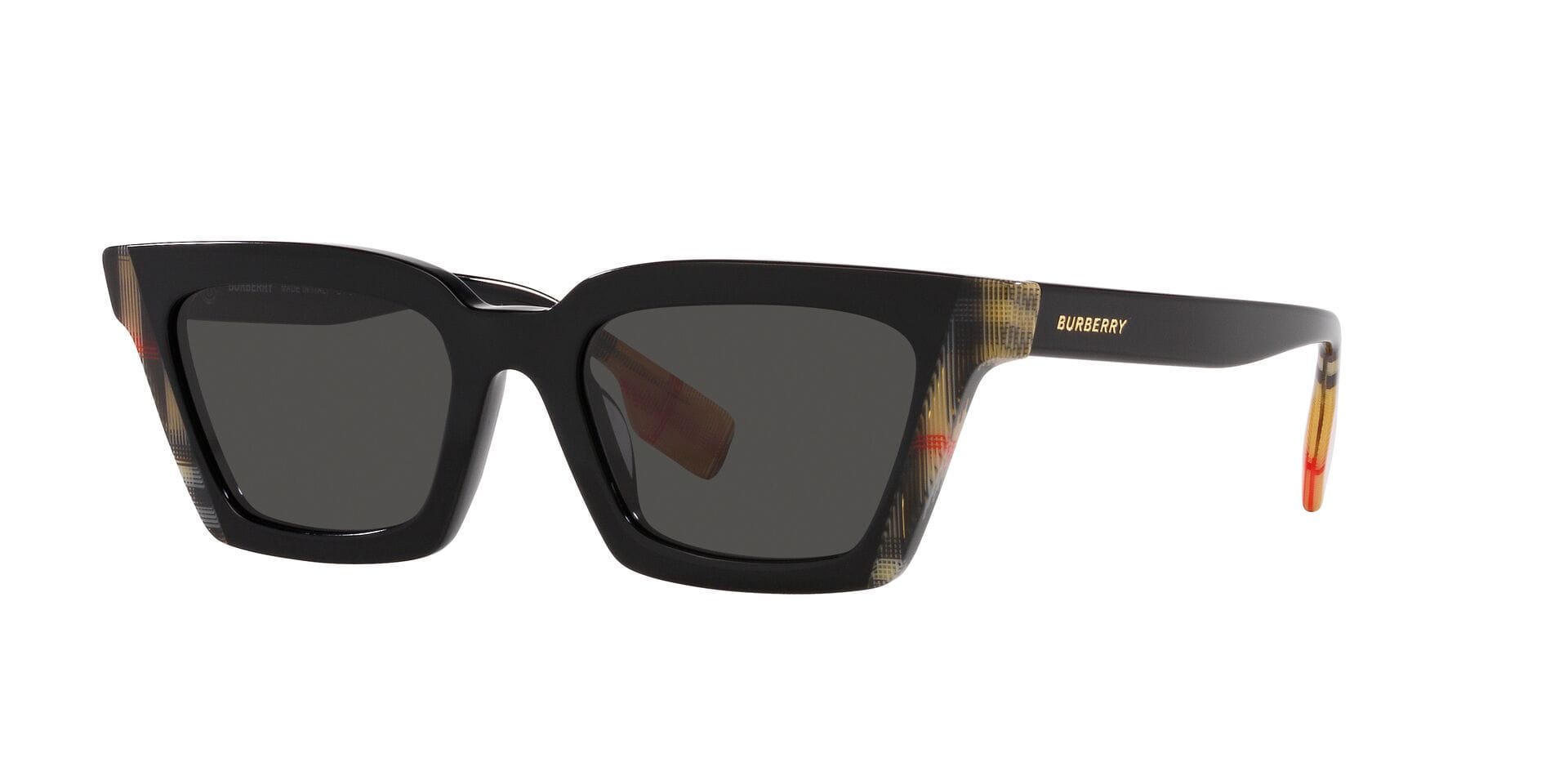 Burberry 0BE4392U Sunglass Black Female Full Shell — Black frame