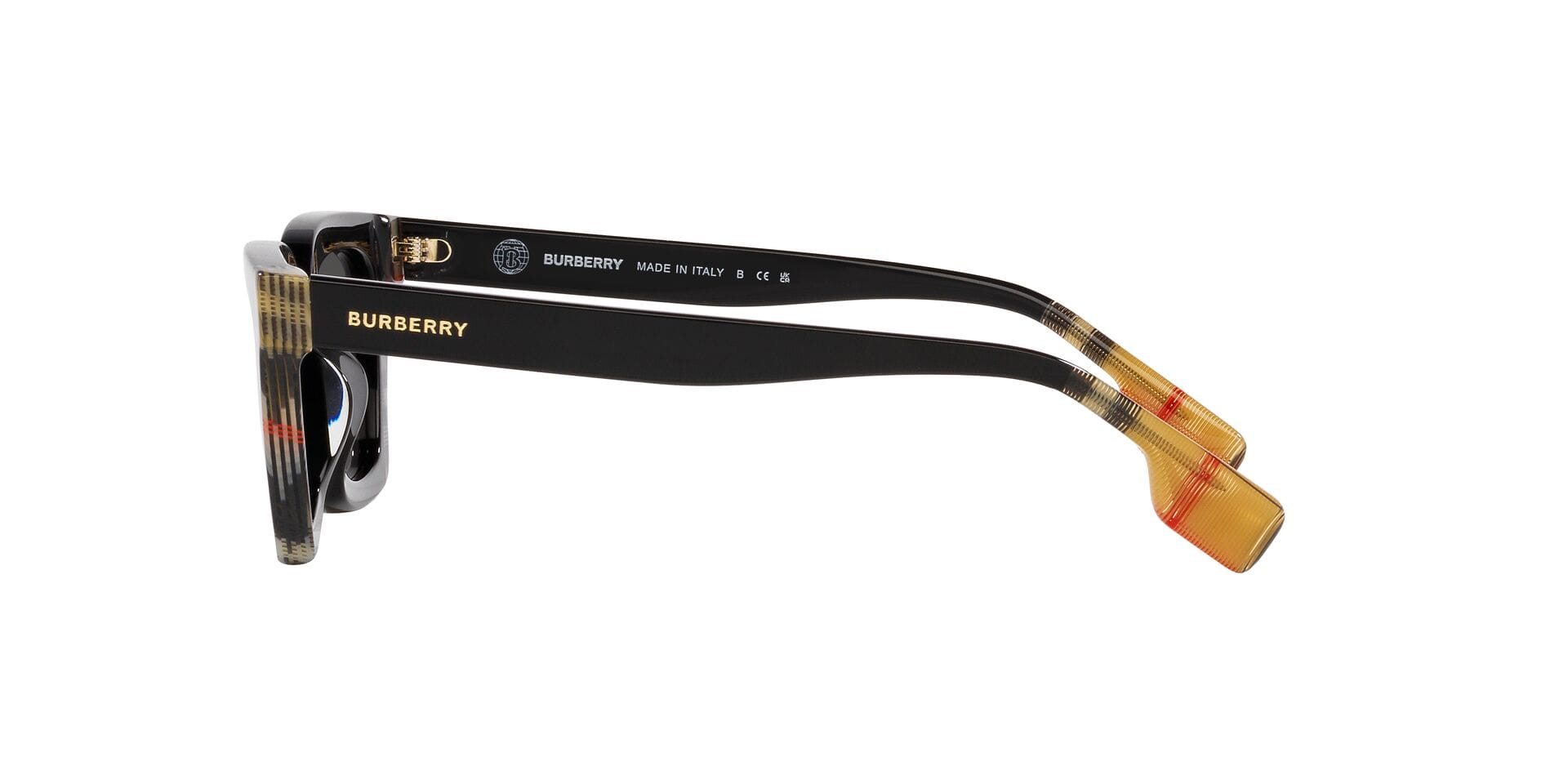 Burberry 0BE4392U Sunglass Black Female Full Shell Sunglass — Black frame — view 7