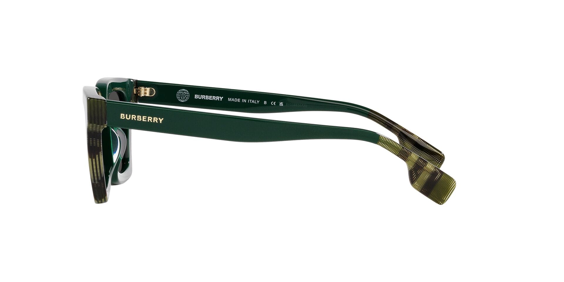 Burberry 0BE4392U Sunglass Green Female Shell Shell Sunglass — view 9