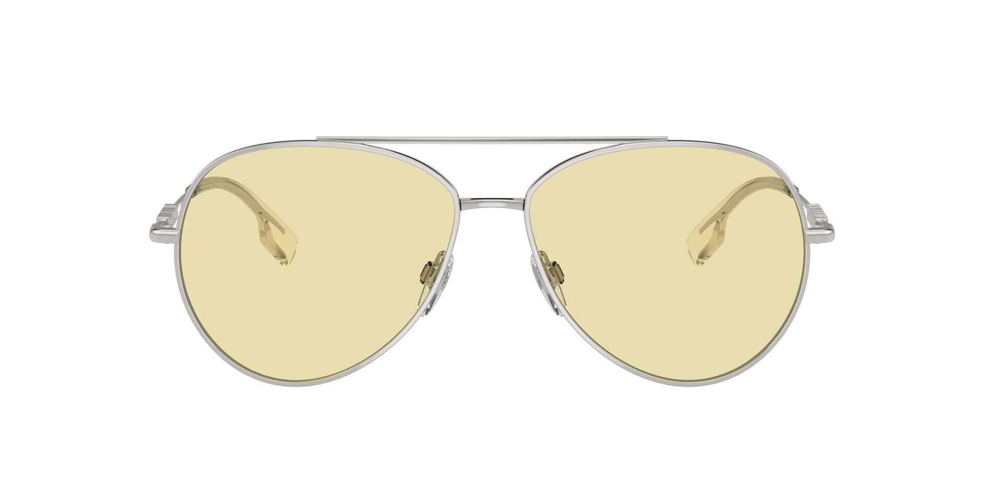 Burberry B 3147 1005/M4 2F-1F PHOTOCHROMIC 0BE3147 Sunglass Silver Fe Sunglass — Silver frame — view 5