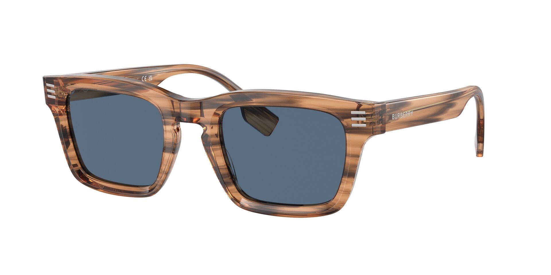 Burberry 0BE4403 Sunglass Brown Male Full Shell Sunglass — Brown frame — view 2