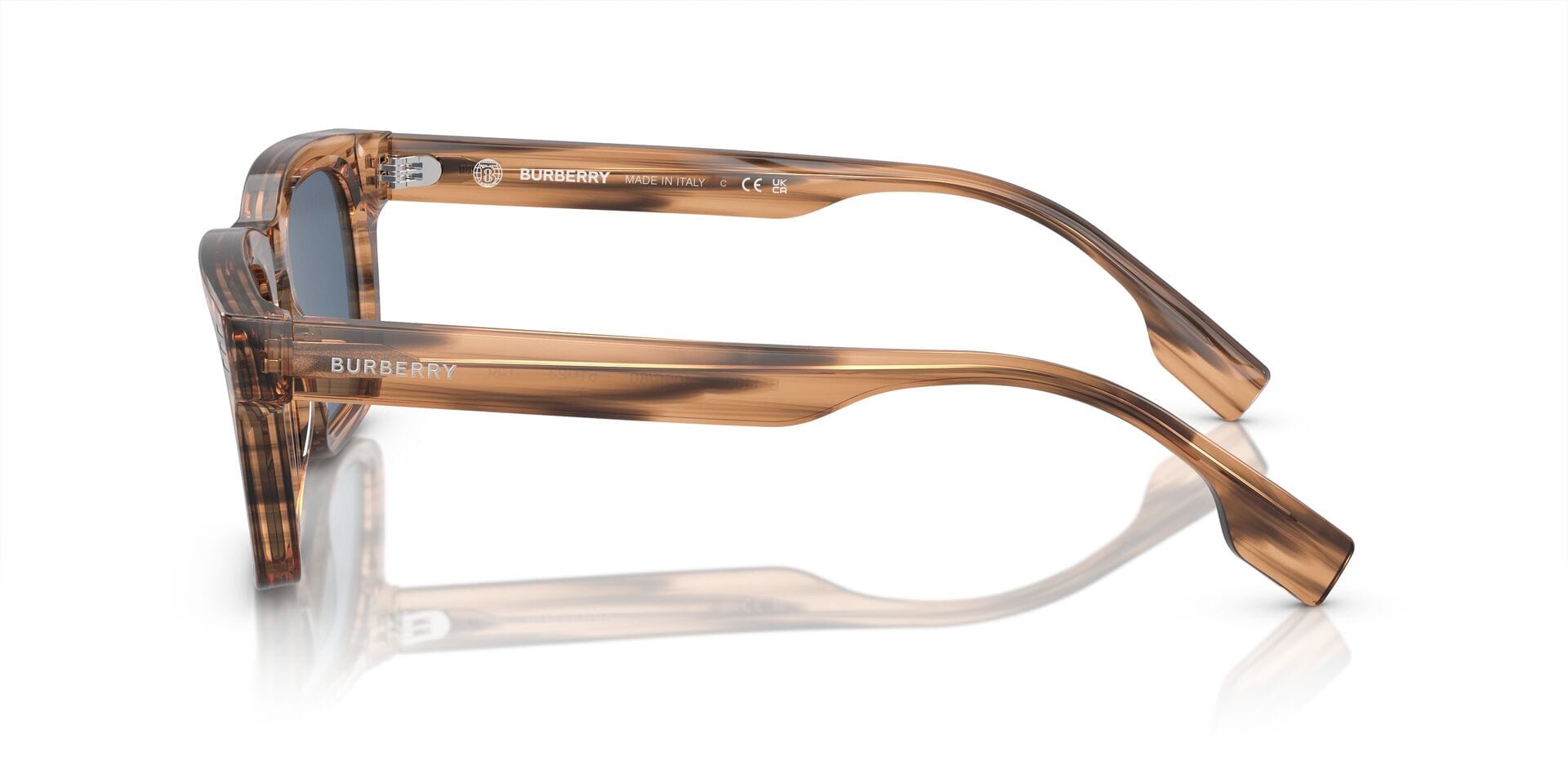 Burberry 0BE4403 Sunglass Brown Male Full Shell Sunglass — Brown frame — view 10