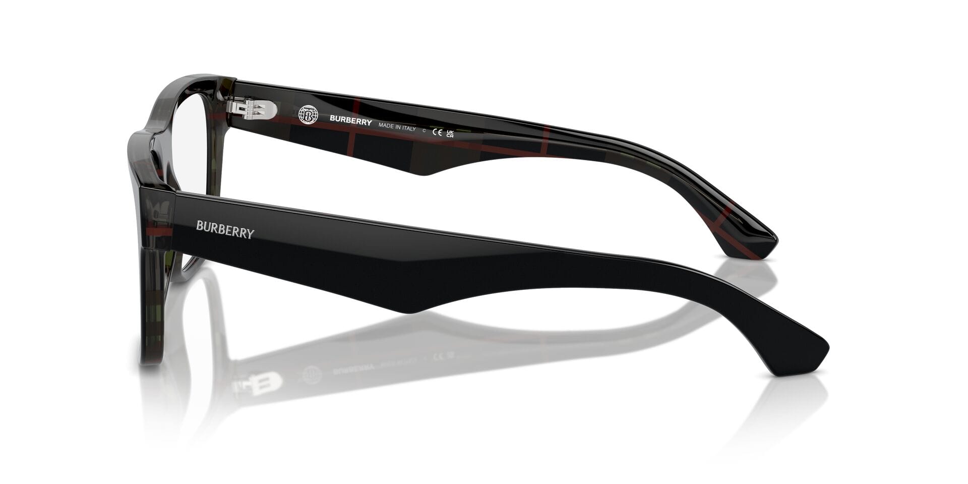 Burberry 0BE2411 Frame Black Male Full Shell Frame — Black frame — view 12