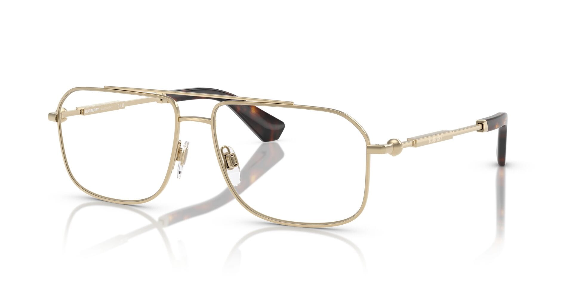 Burberry 0BE1391 Frame Light Gold Male Full Metal — Light Gold frame