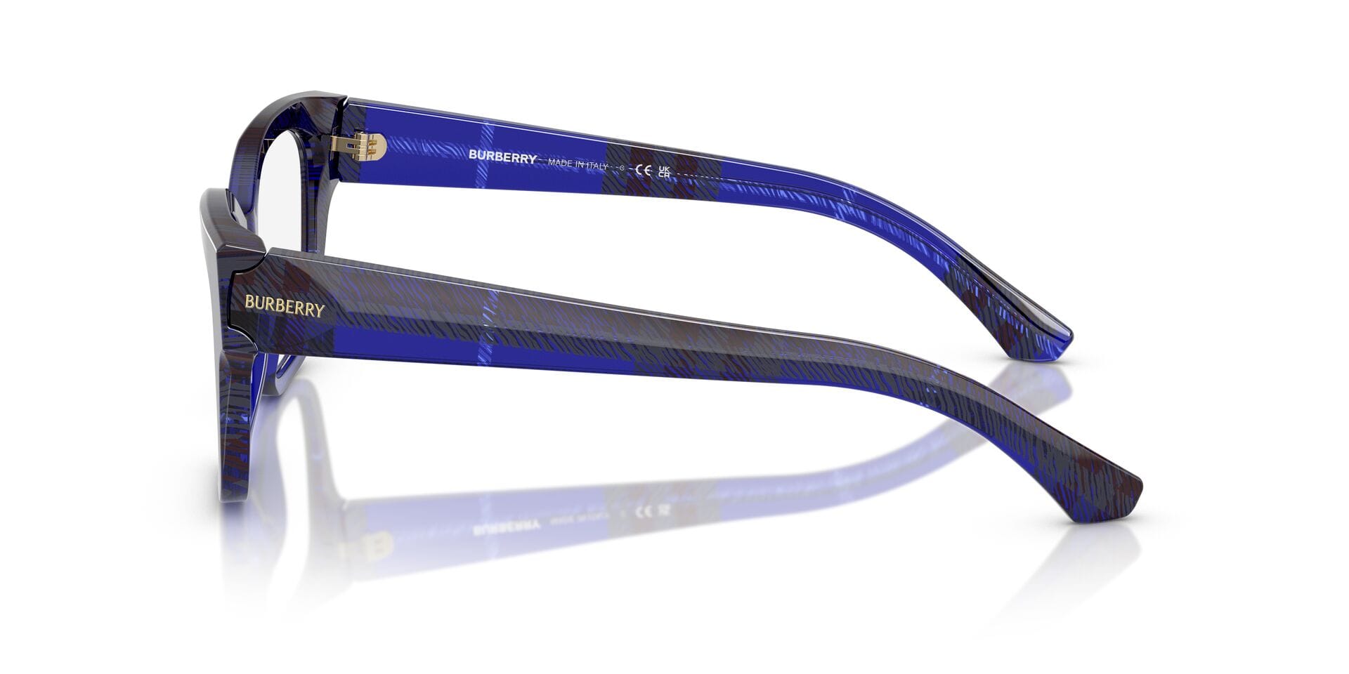 Burberry 0BE2420 Frame Blue Female Full Shell Frame — Blue frame — view 8