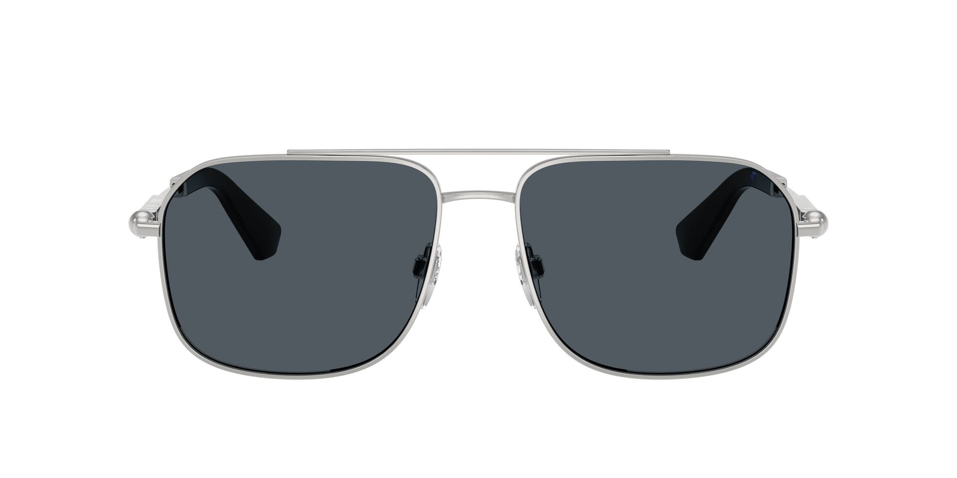 Burberry 0BE3159 Sunglass Silver Male Full Metal Sunglass — Silver frame — view 6