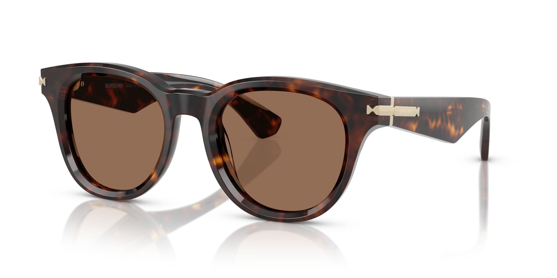 Burberry 0BE4439 Sunglass Havana Male Full Shell Sunglass — Havana frame — view 1