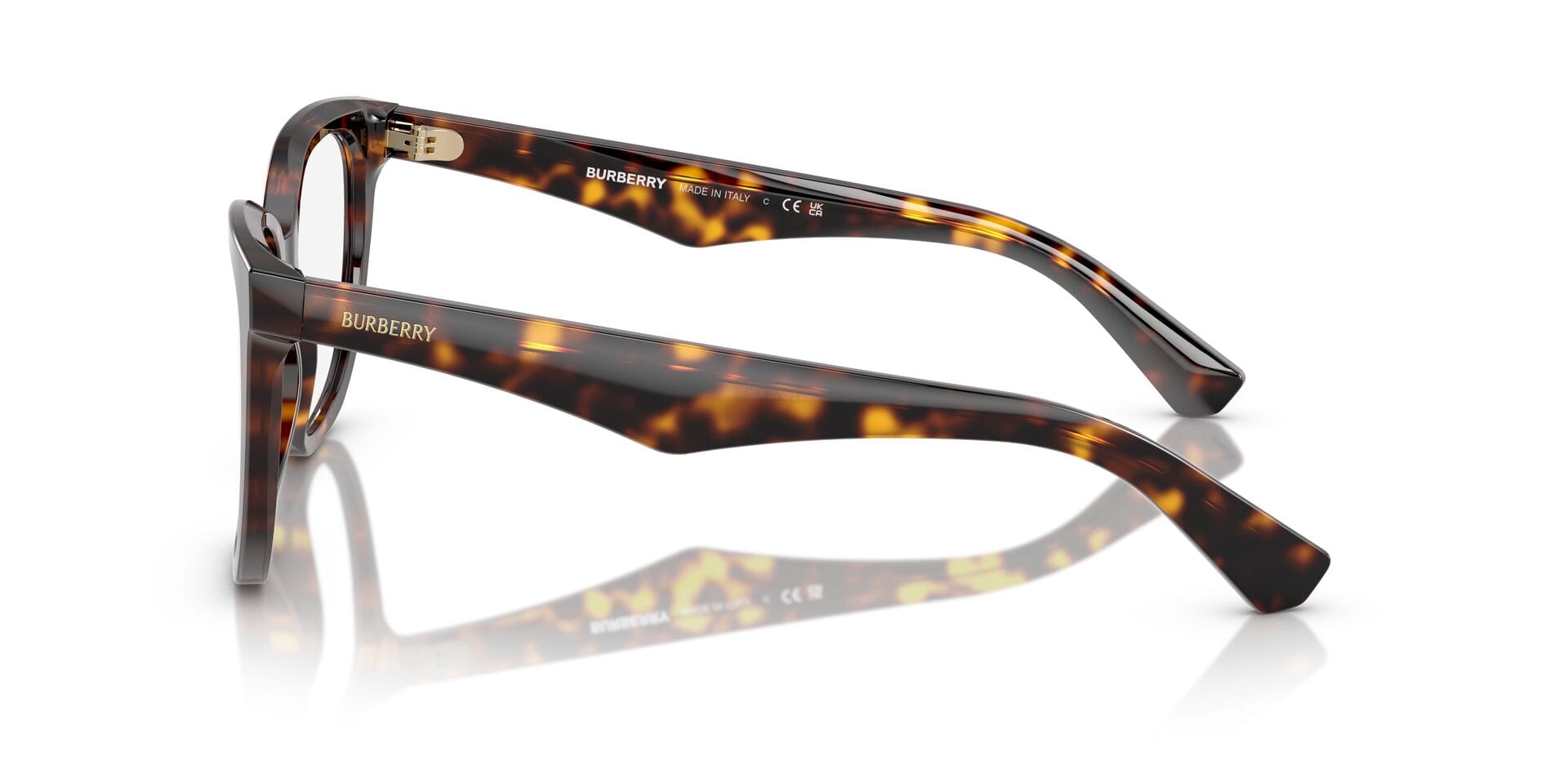 Burberry 0BE2415 Frame Havana Male Full Shell Frame — Havana frame — view 7