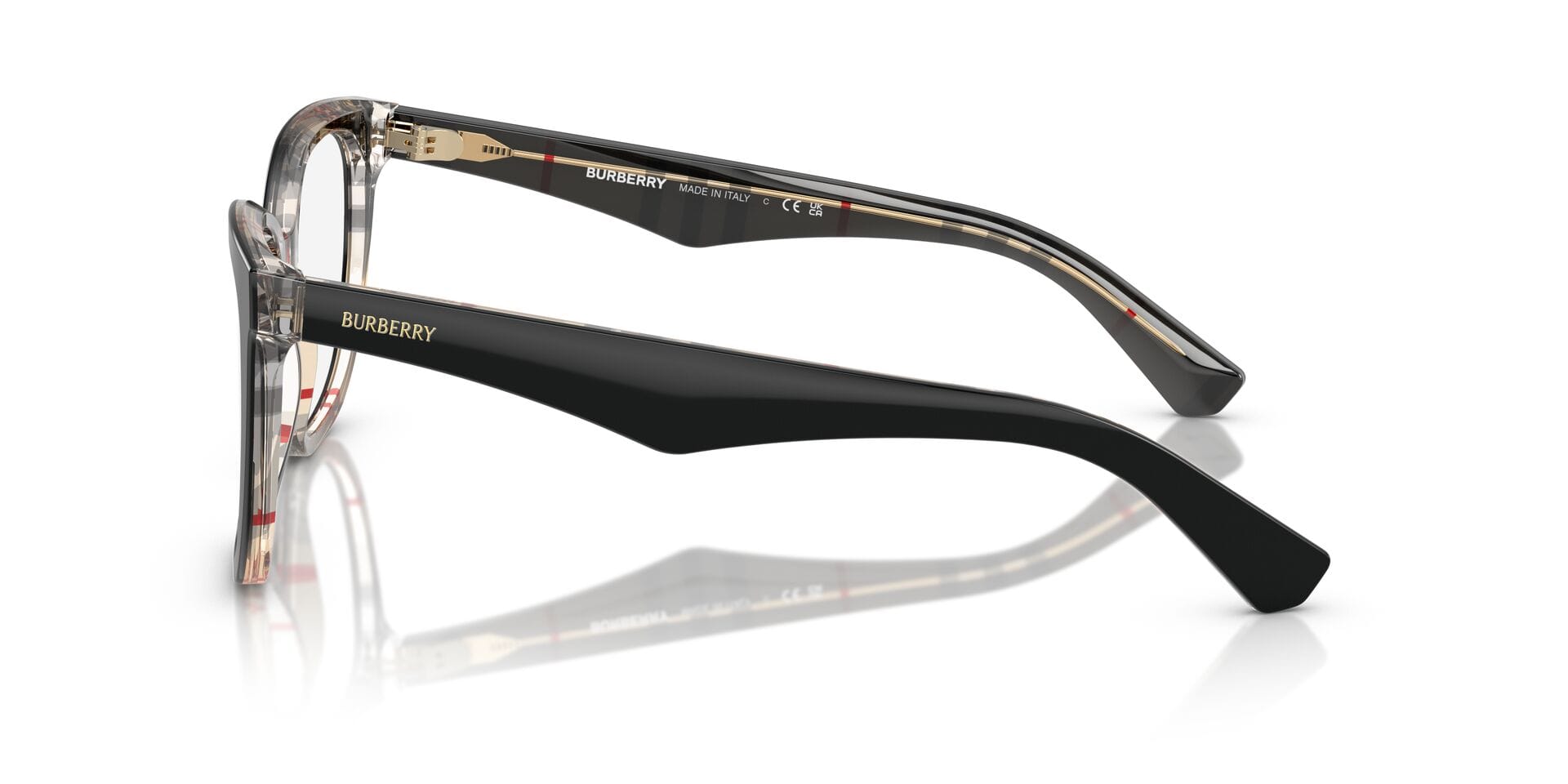 Burberry 0BE2415 Frame Black Male Full Shell Frame — Black frame — view 9