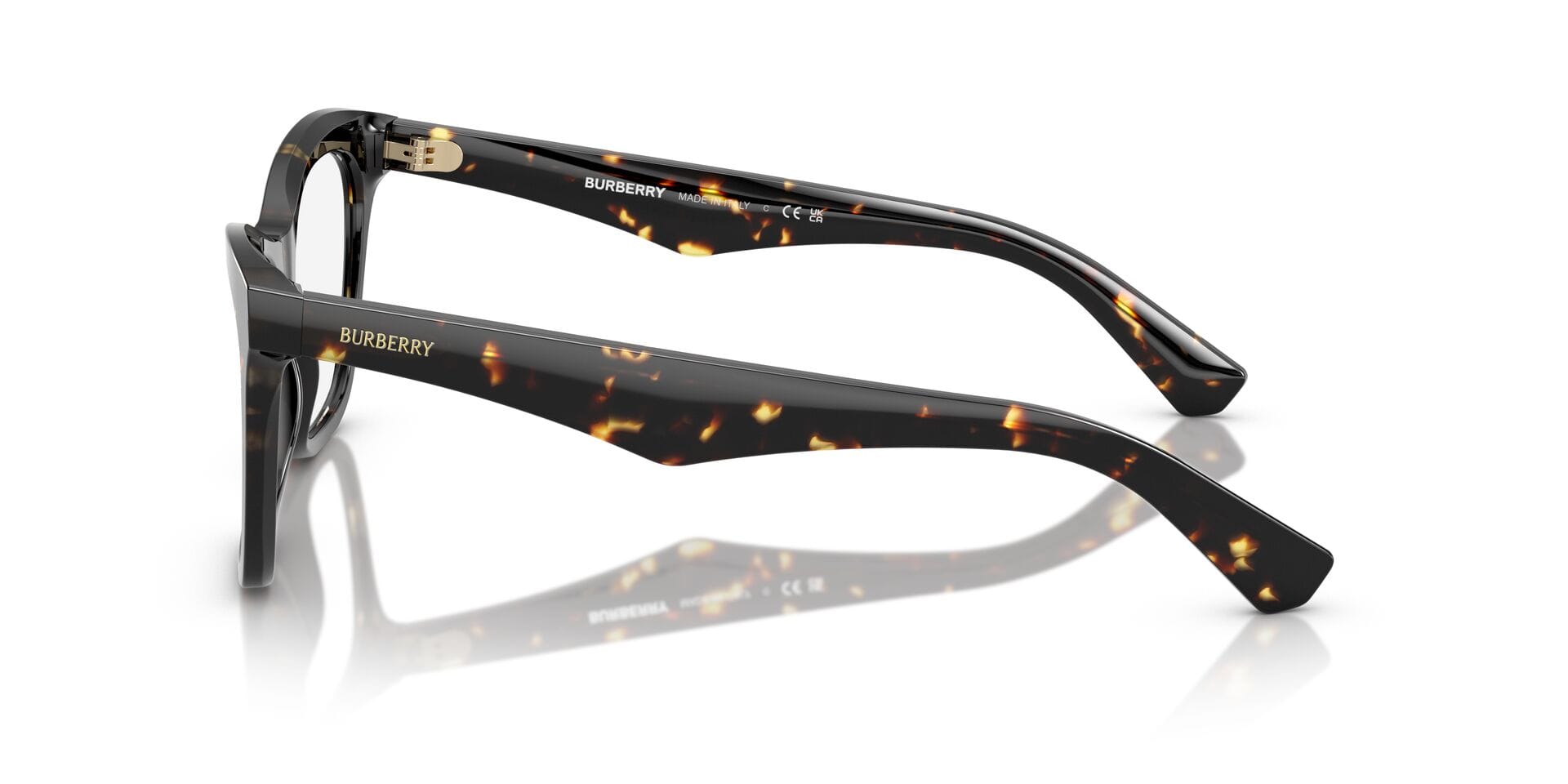 Burberry 0BE2416 Frame Havana Female Full Shell Frame — Havana frame — view 7
